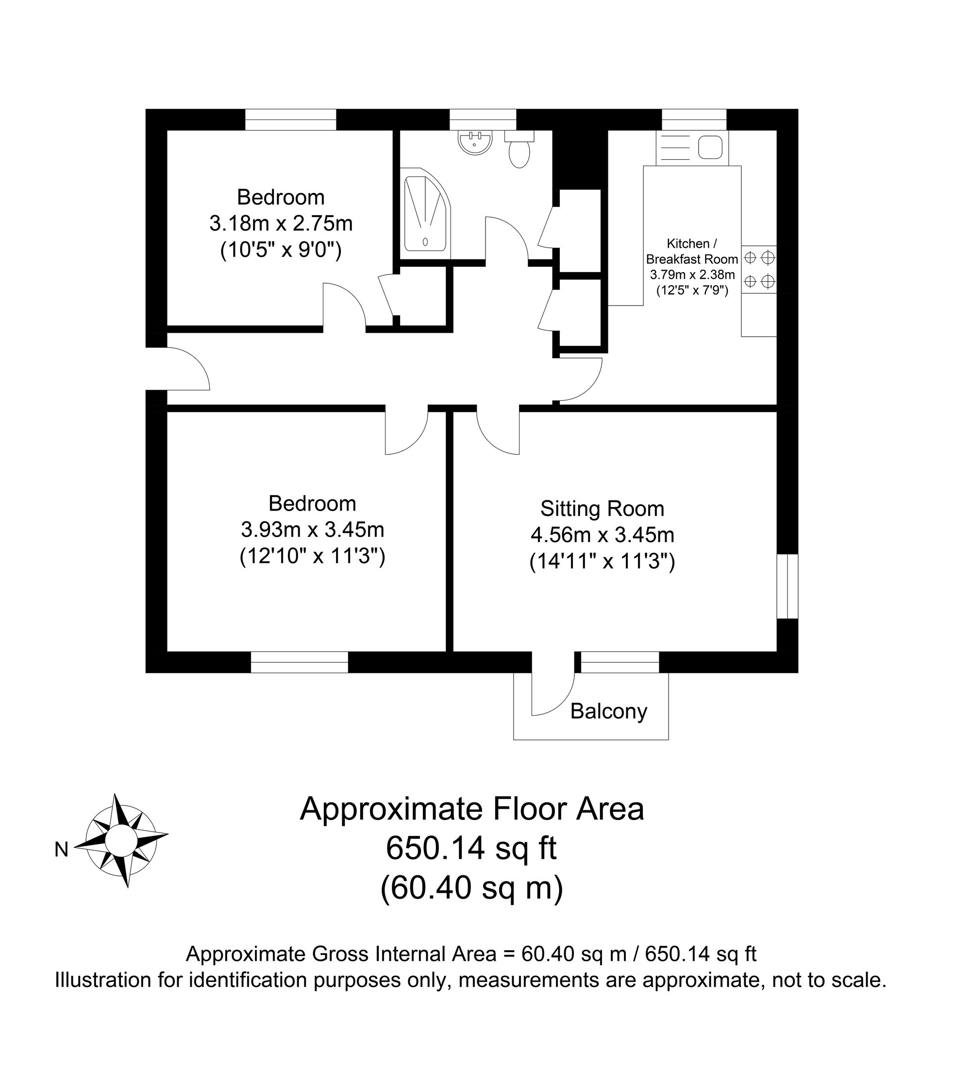 Mountfield Road, Priory Court Mountfield Road, BN7 floorplan
