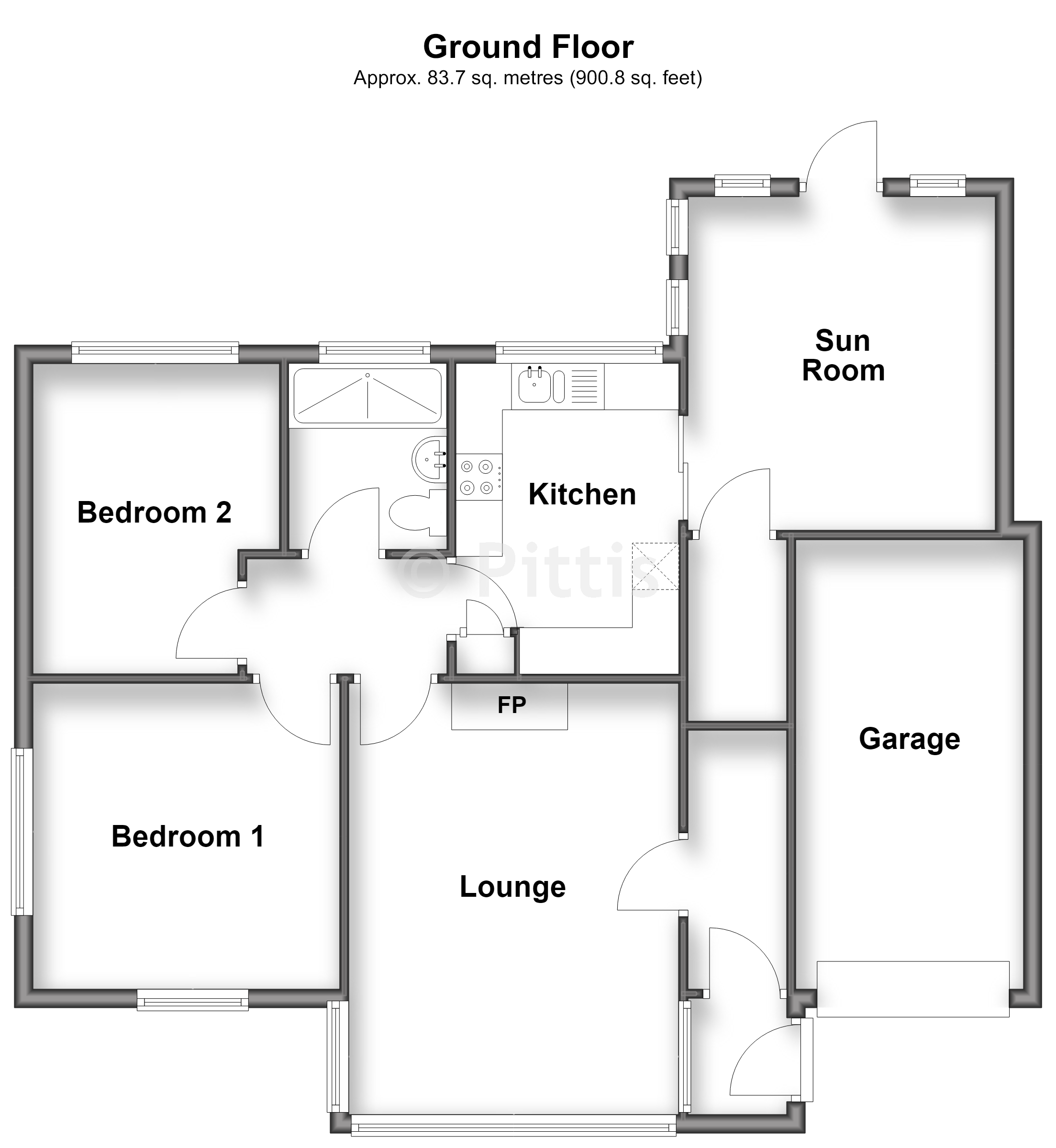 14, Ronstan Gardens, Freshwater floorplan