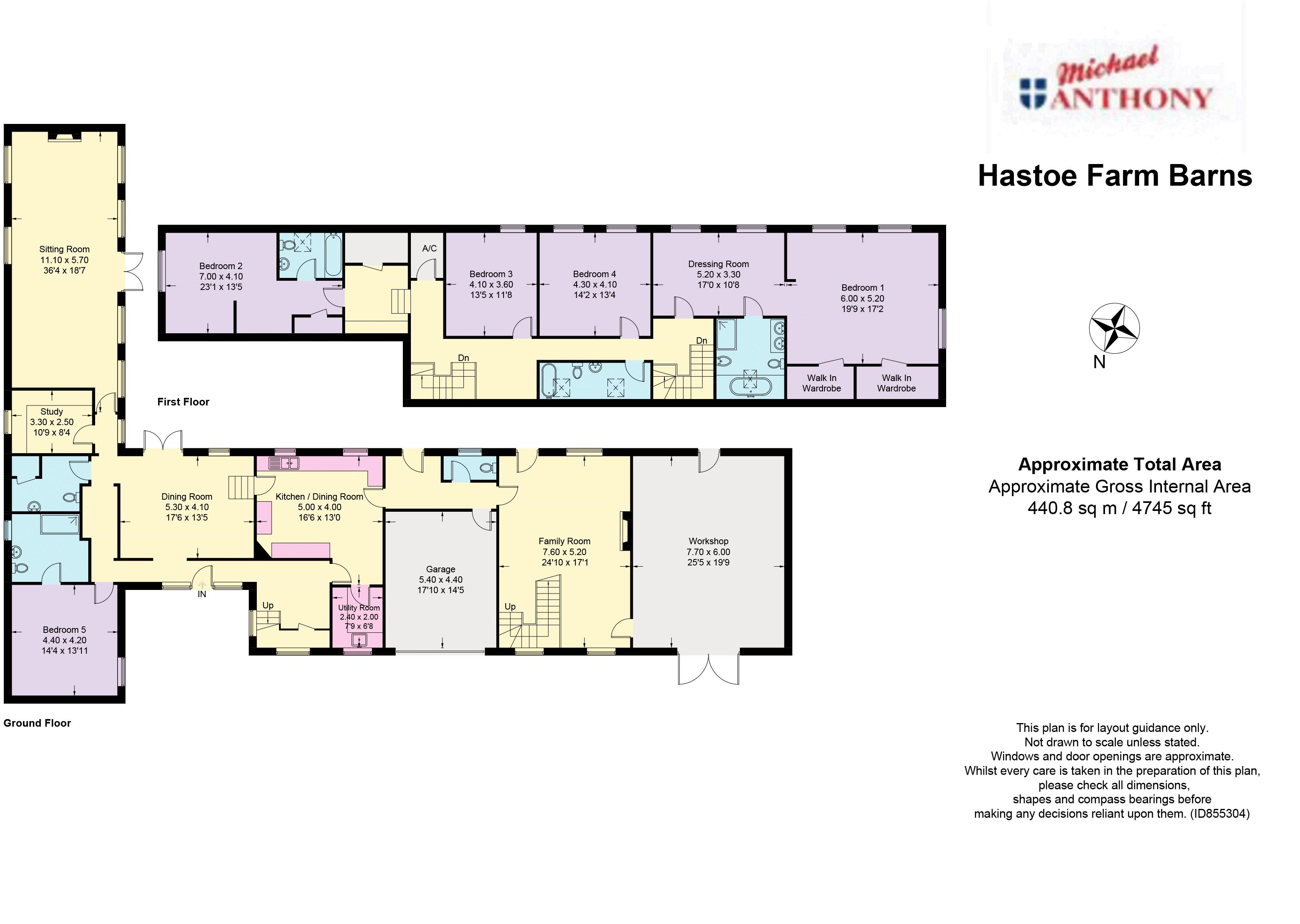 The Mill, Gadmore Lane, Hastoe floorplan