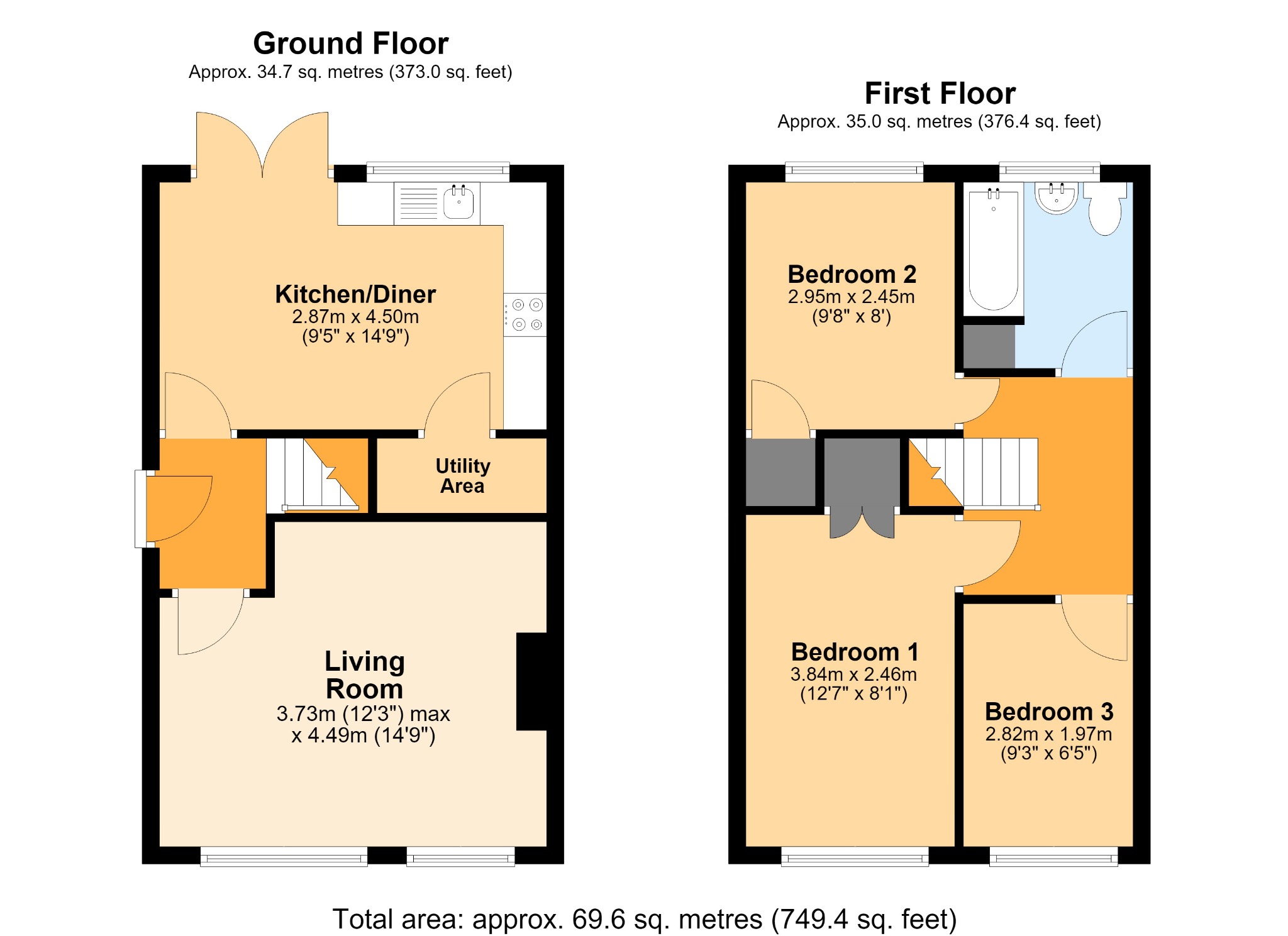 4C Runcorn Close, St. Mellons, South Glamorgan floorplan