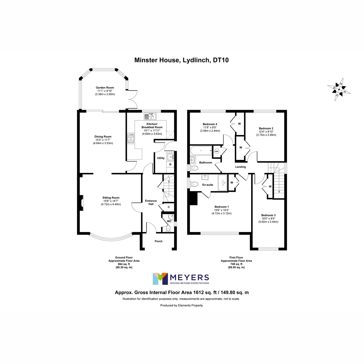 Minster House, Lydlinch, Sturminster Newton floorplan