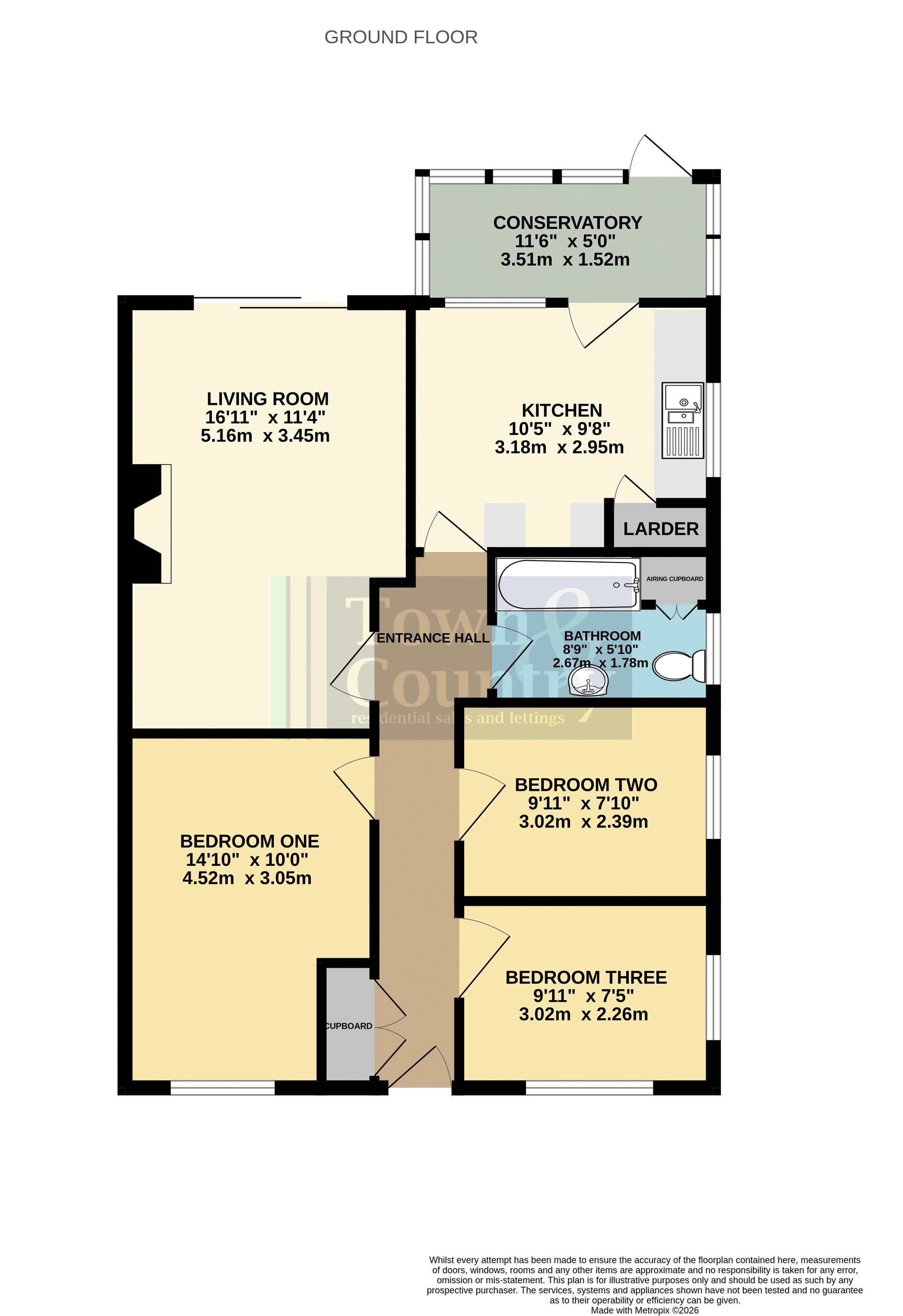 Elizabeth Way, Colchester floorplan