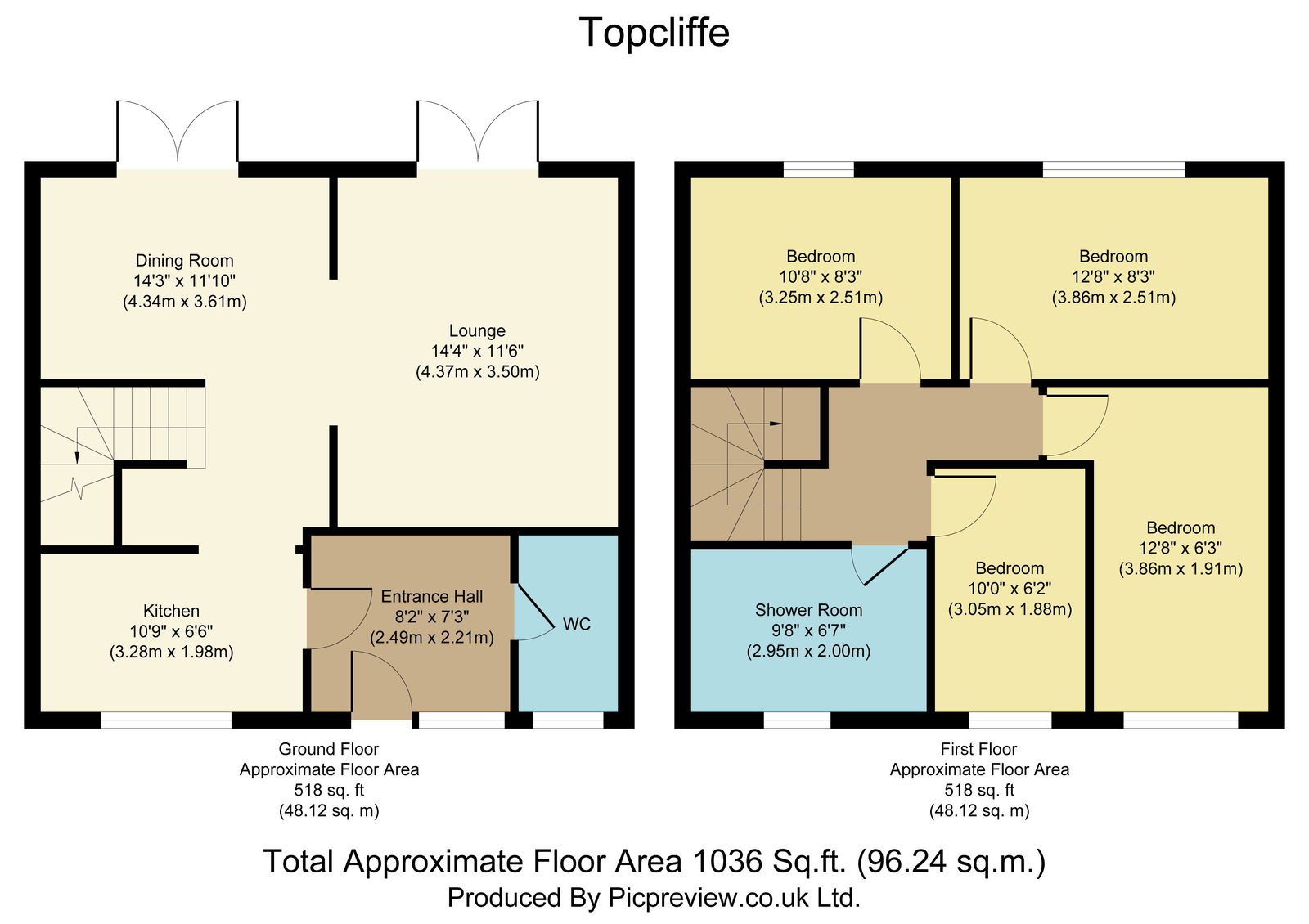 59, Topcliffe Garth, Hull floorplan