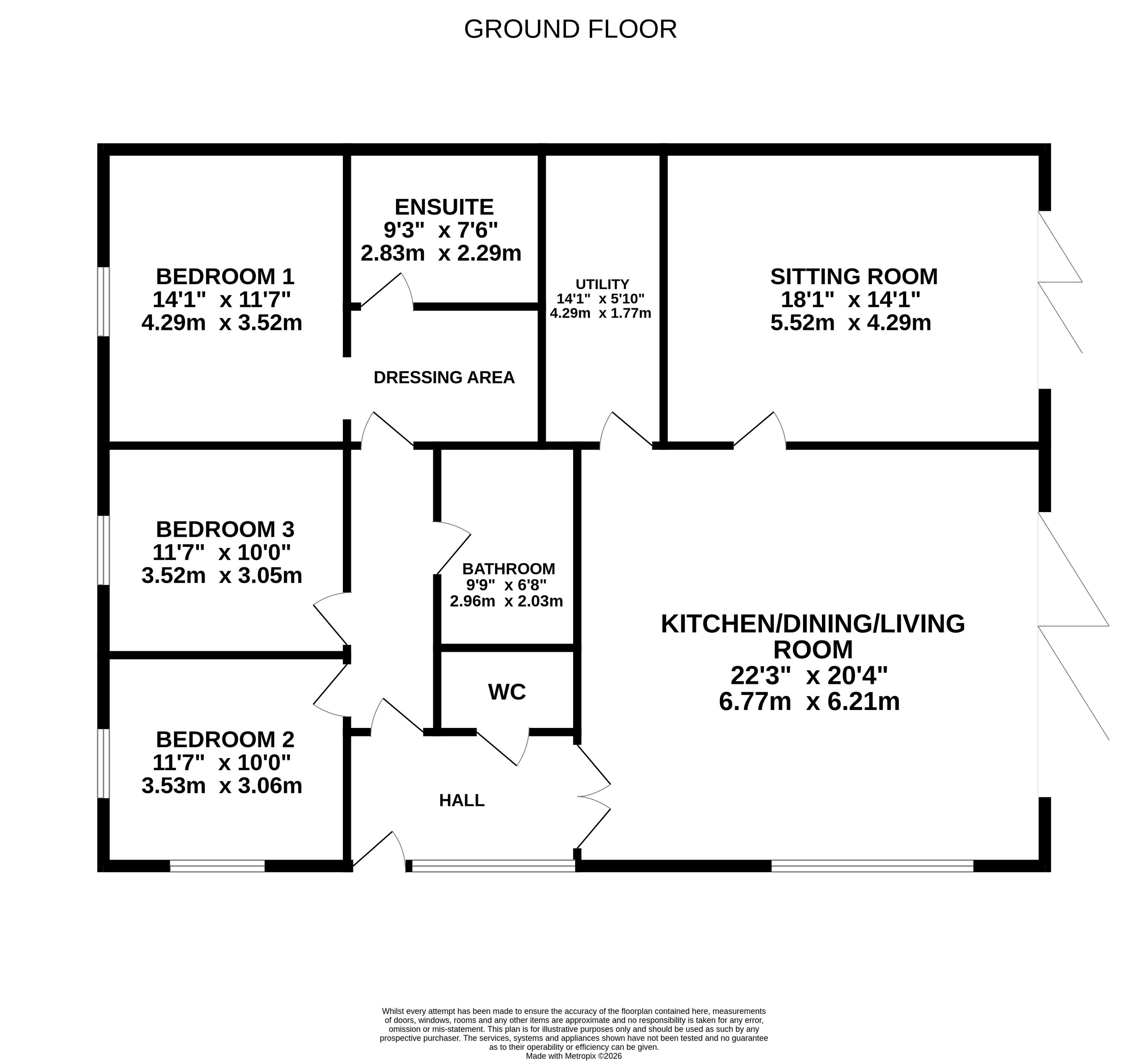 Plot 3 Akenfield Barn, Debenham Road, Stowmarket floorplan