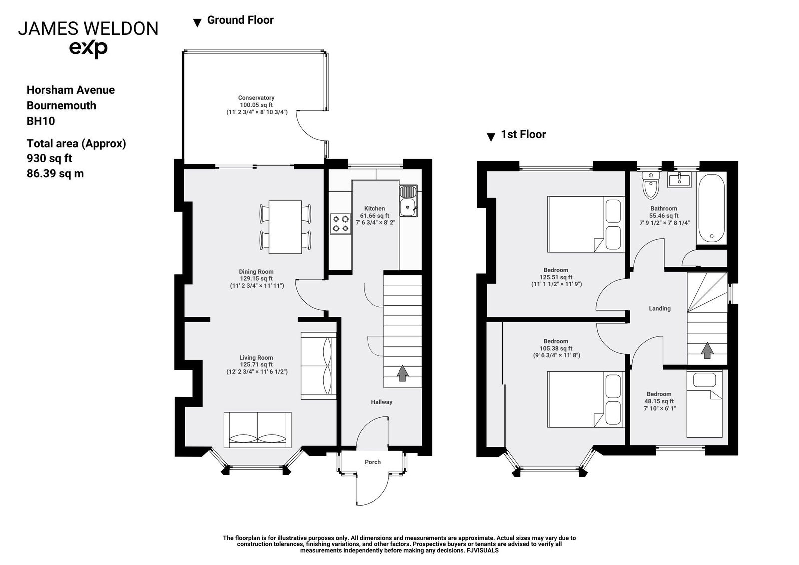 38, Horsham Avenue, Bournemouth floorplan