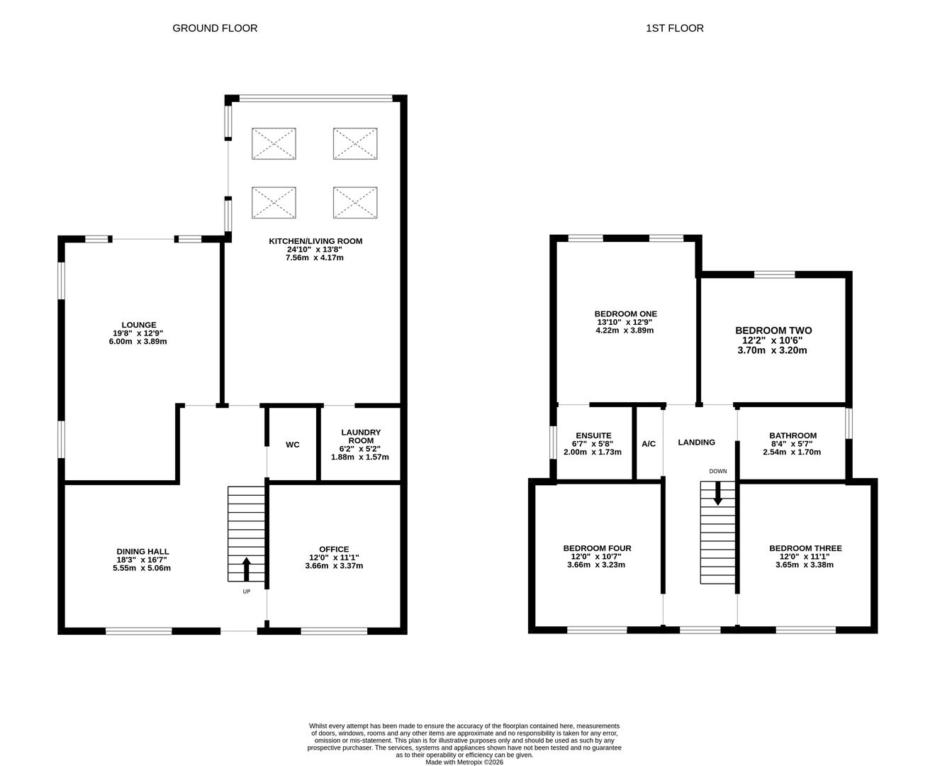34, Oak Road, Southampton floorplan