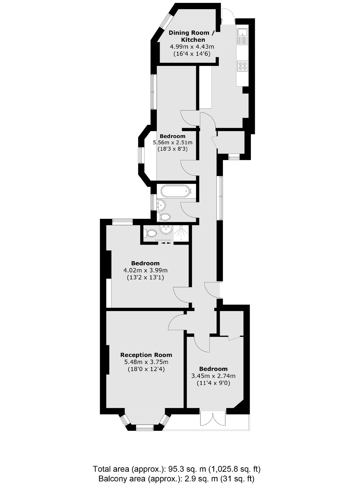 Elgin Avenue, London W9, 3 bedroom flat for sale 64023186 PrimeLocation