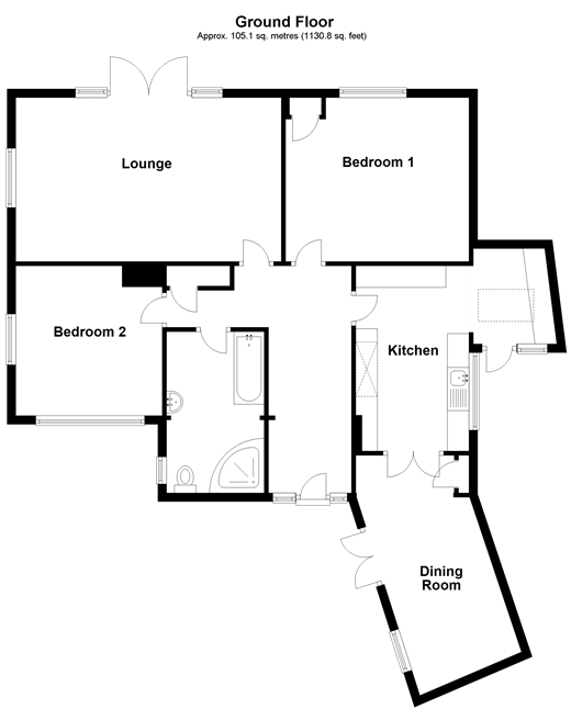 2 Bedrooms Bungalow for sale in Pond Rise, West Chiltington, Pulborough, West Sussex RH20