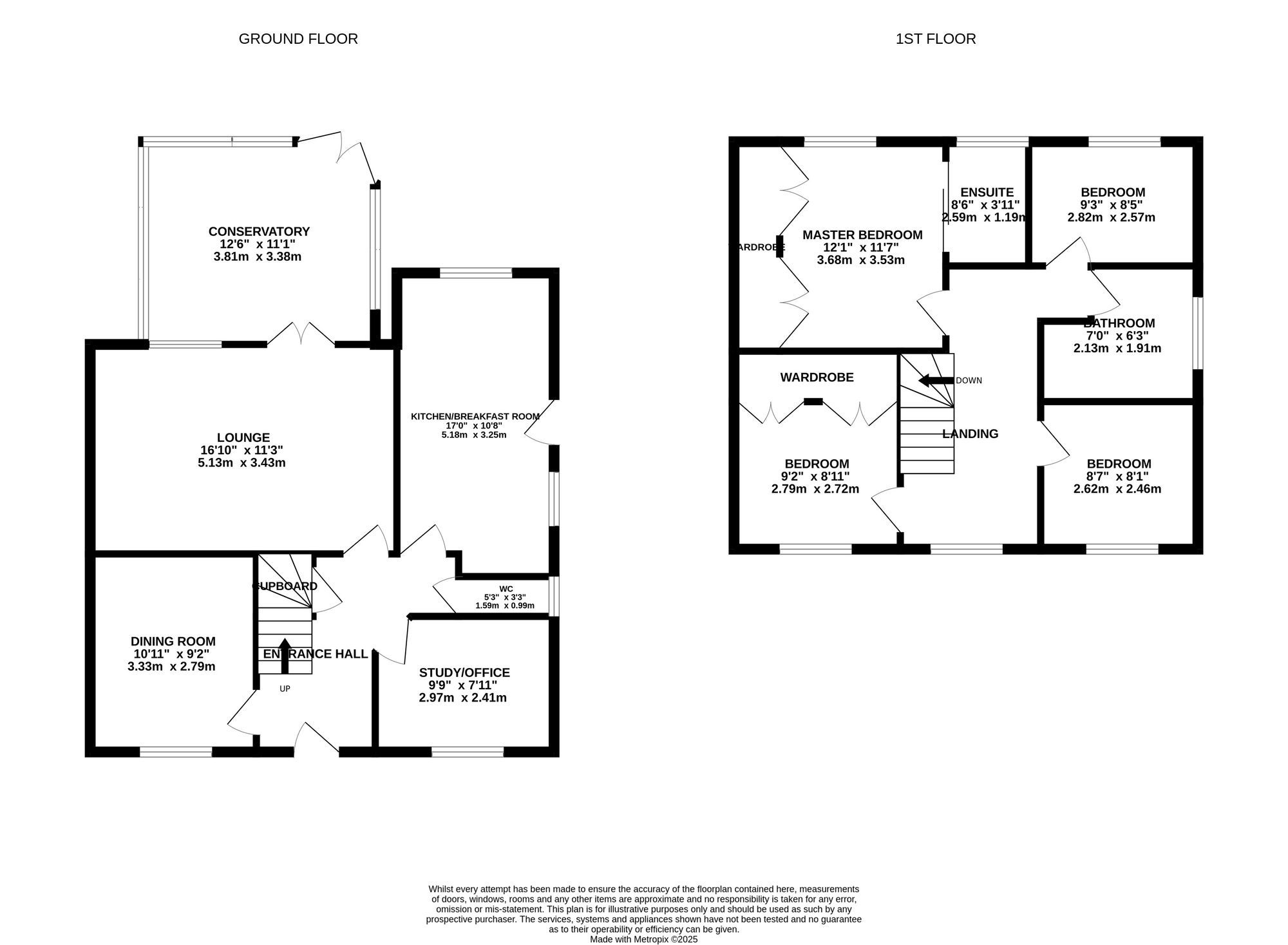 29 Laburnum Way, Loughborough floorplan