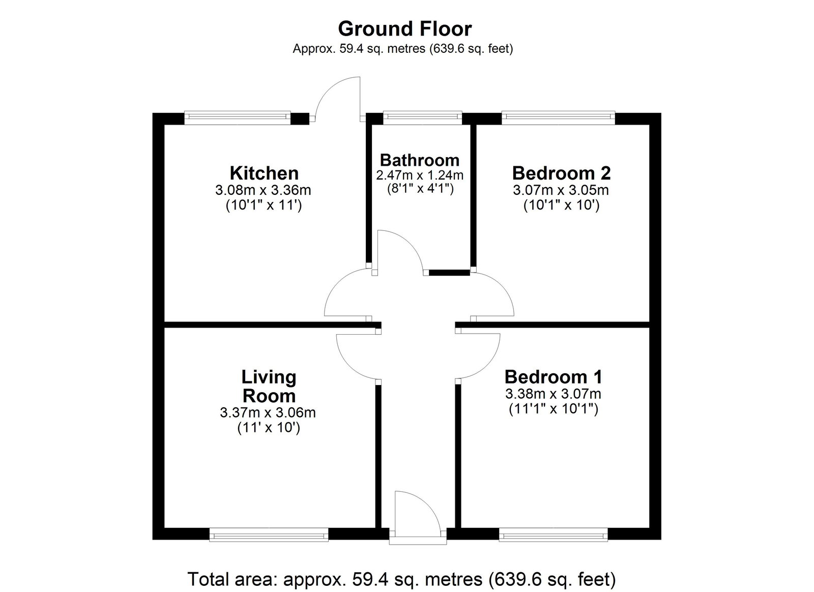 10, Green Bank Road, Cambridge floorplan