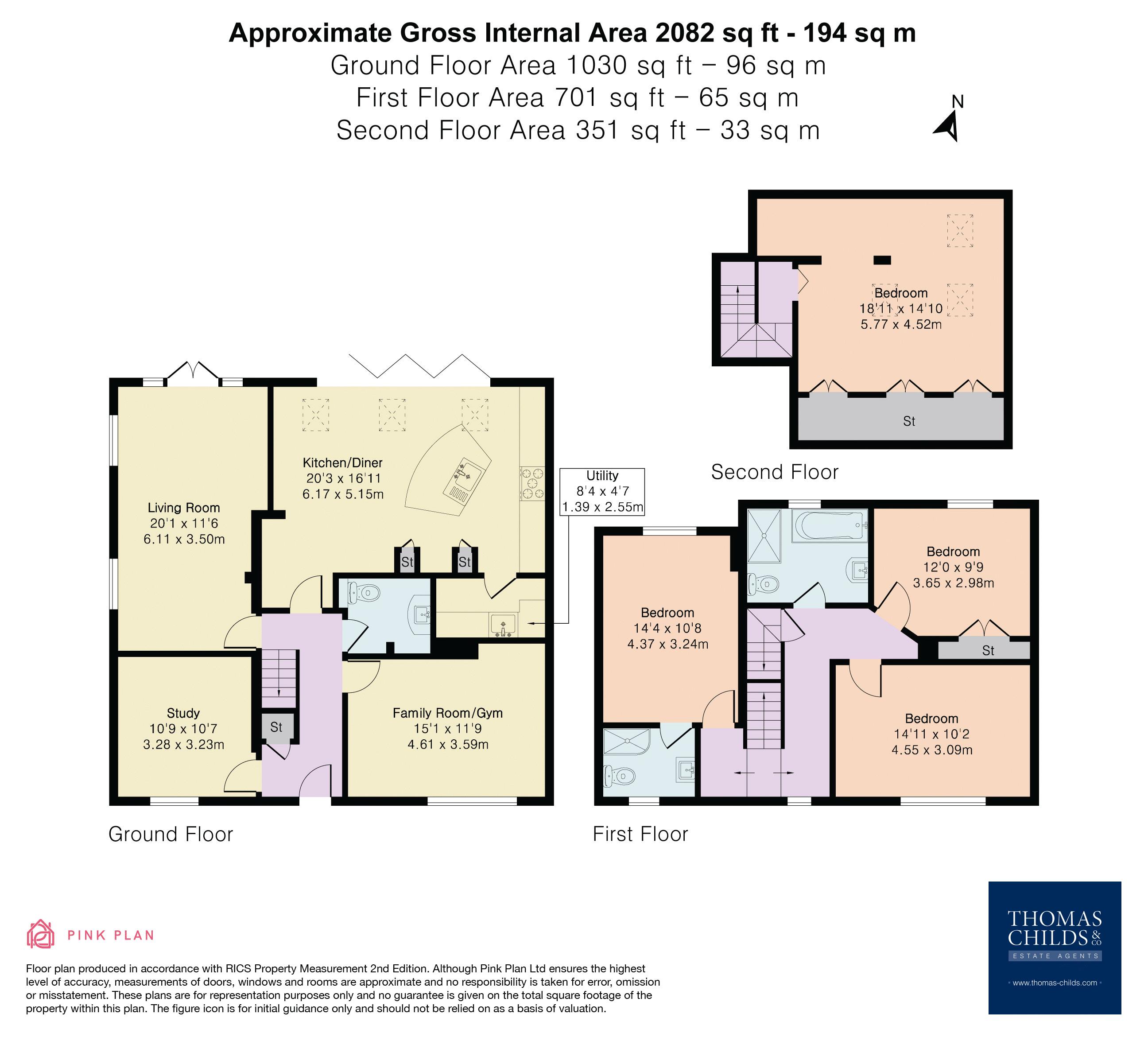 3, Middle Farm Cottages, Buntingford floorplan