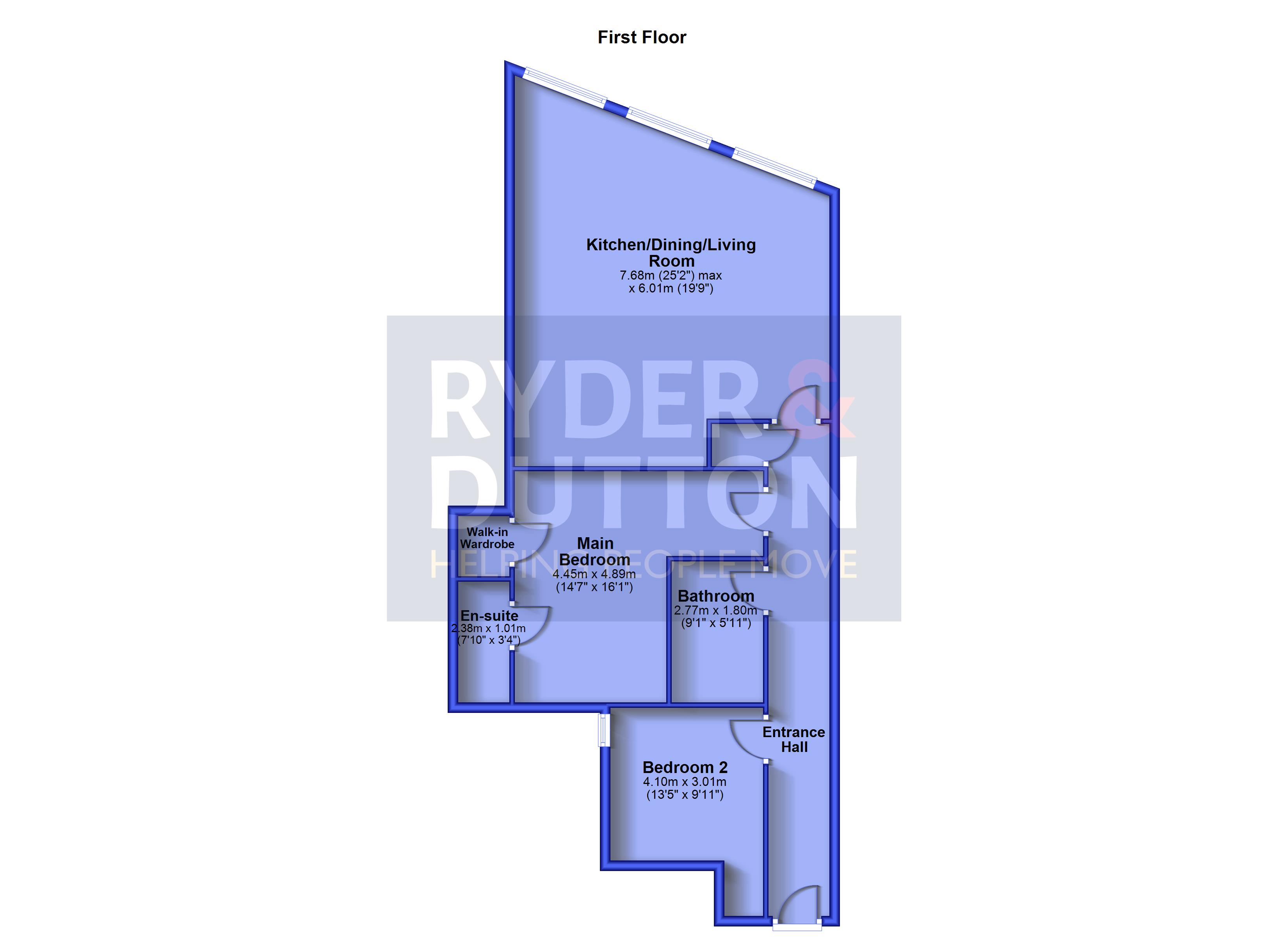Loft 2, Gladstones Corner, 62, Plover Road, Huddersfield floorplan
