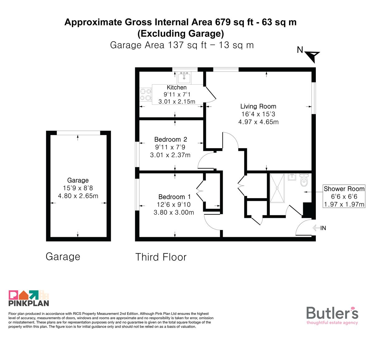 109, Homefield Park, Sutton floorplan