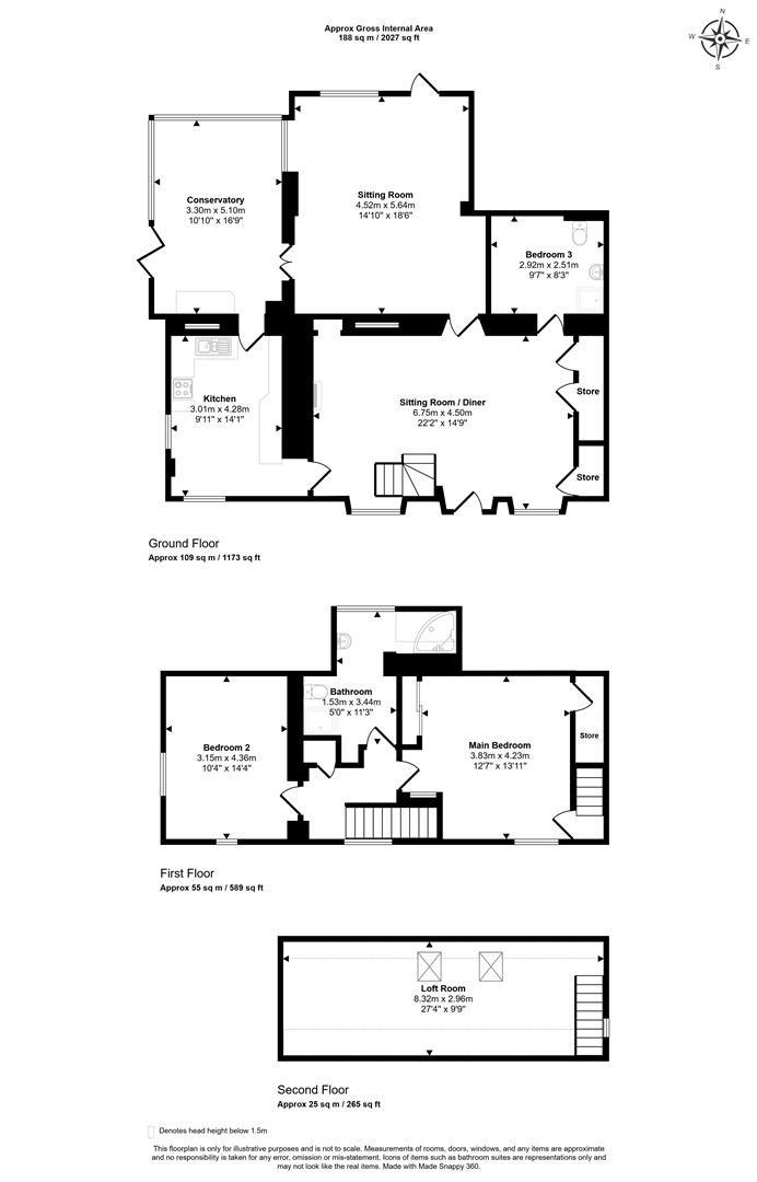 Old Orchard, Orchard Close, Sturminster Newton floorplan