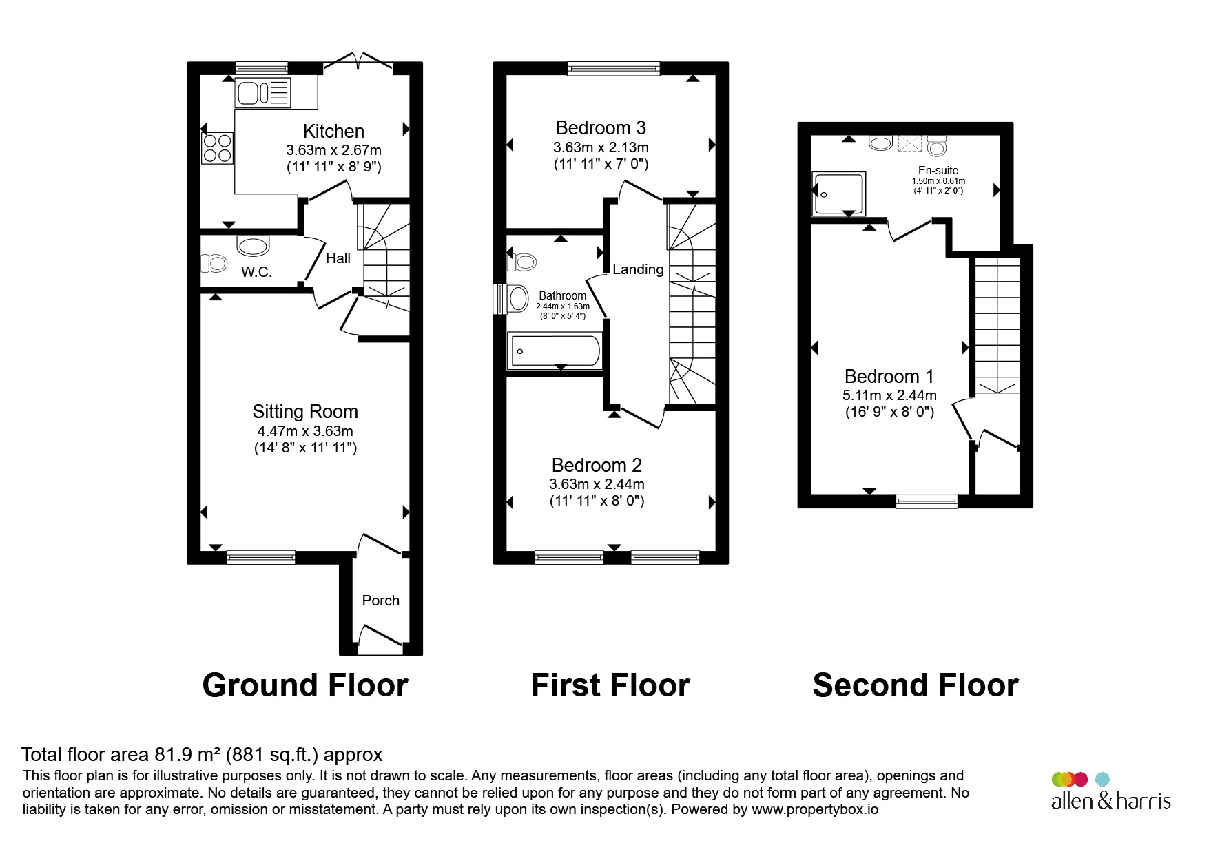 49, Gainey Gardens, Chippenham floorplan