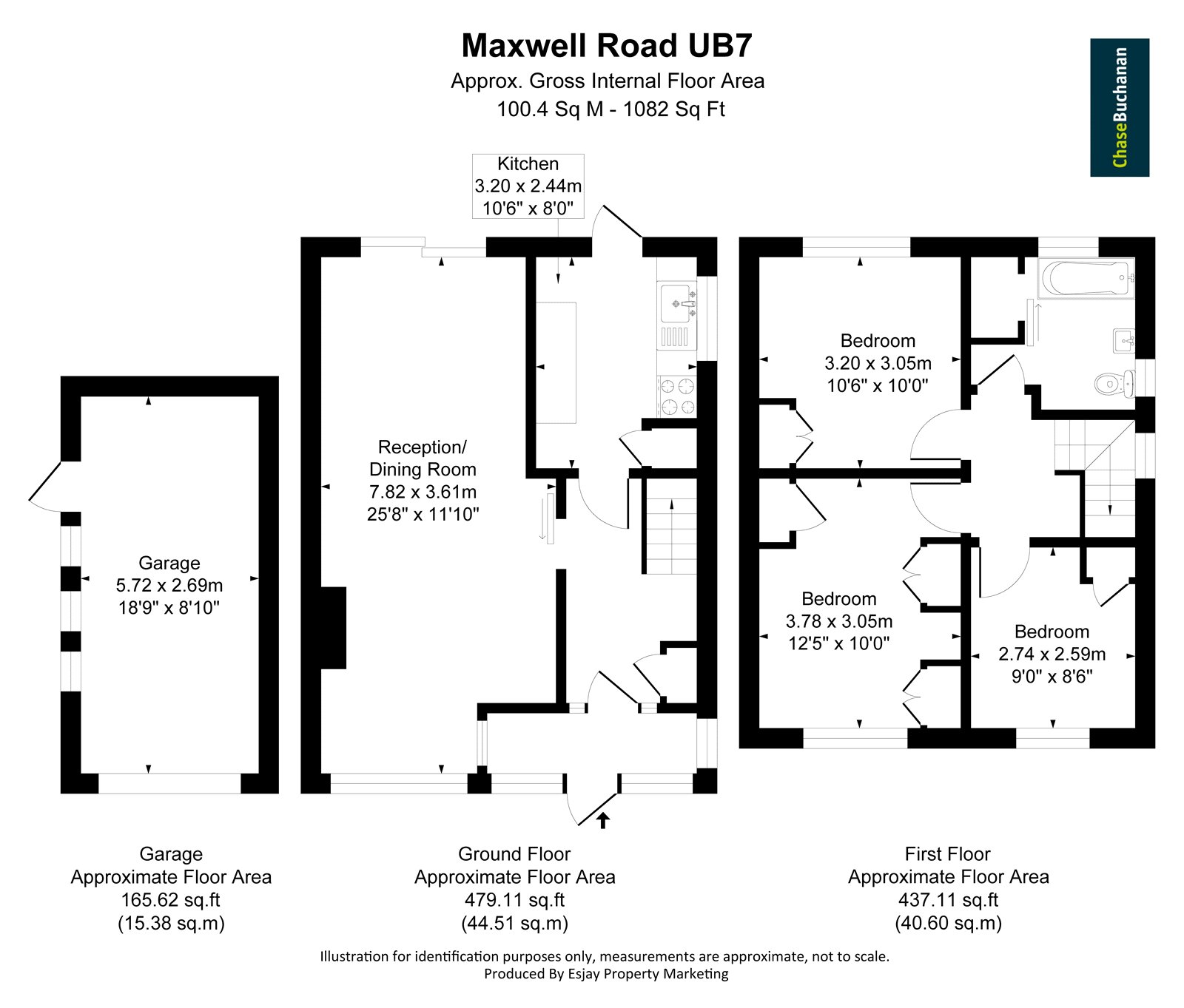 47, Maxwell Road, West Drayton floorplan