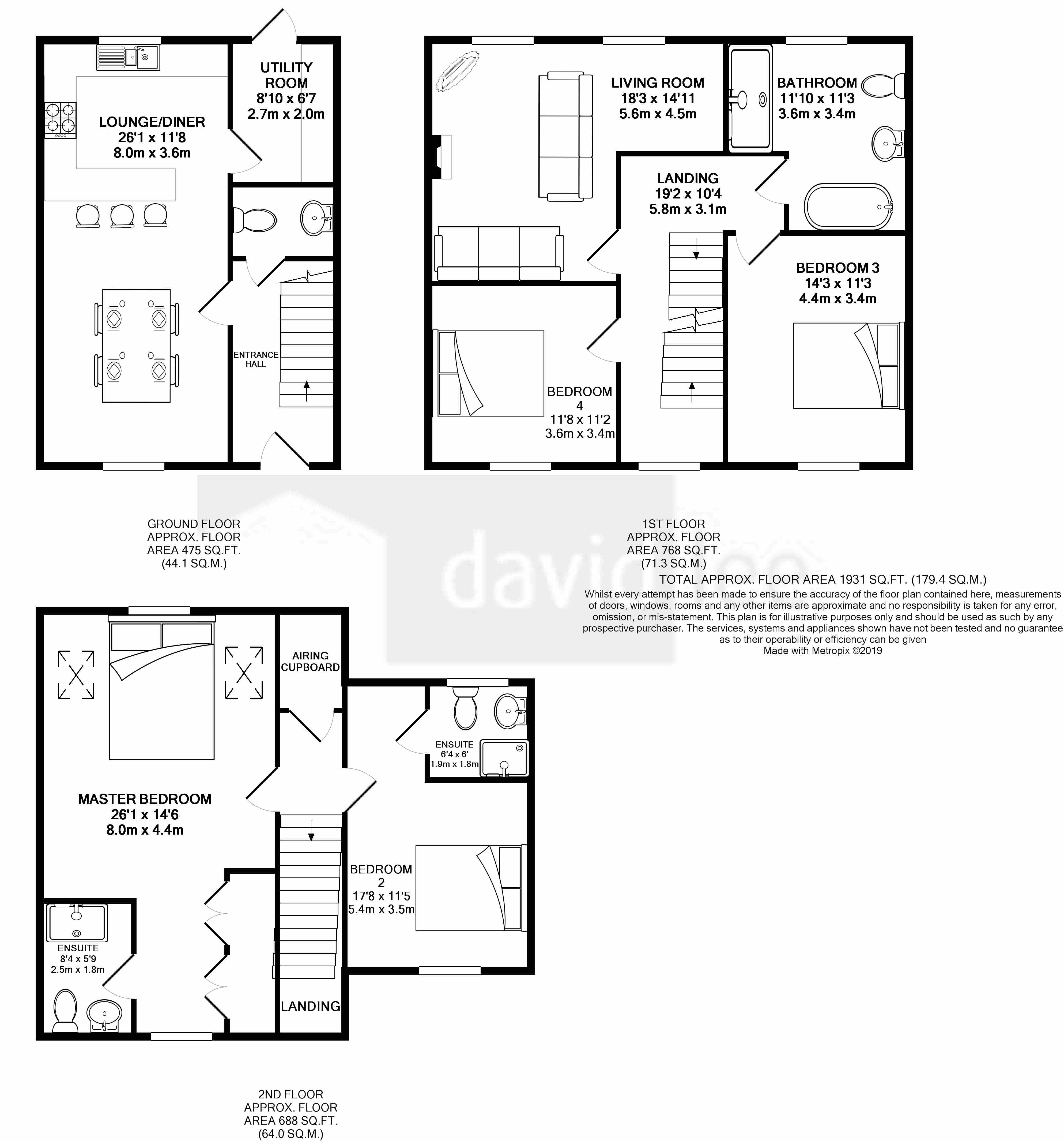 4 Bedrooms Detached house to rent in Herrington Avenue, Stansted CM24
