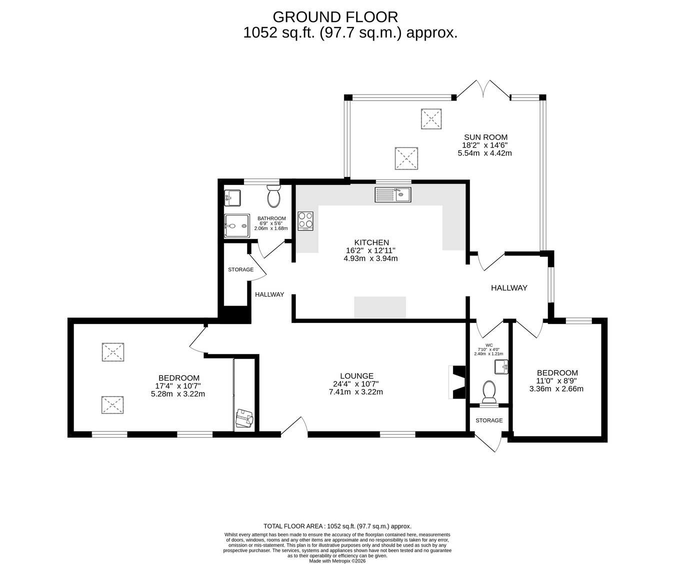 3, Guildford Bridge, Haverfordwest floorplan