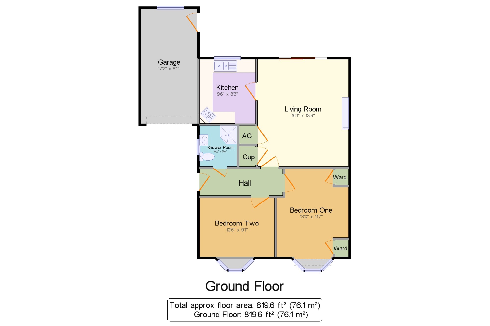 2 Bedrooms Semi-detached house for sale in Farrier Close, Weavering, Maidstone, Kent ME14