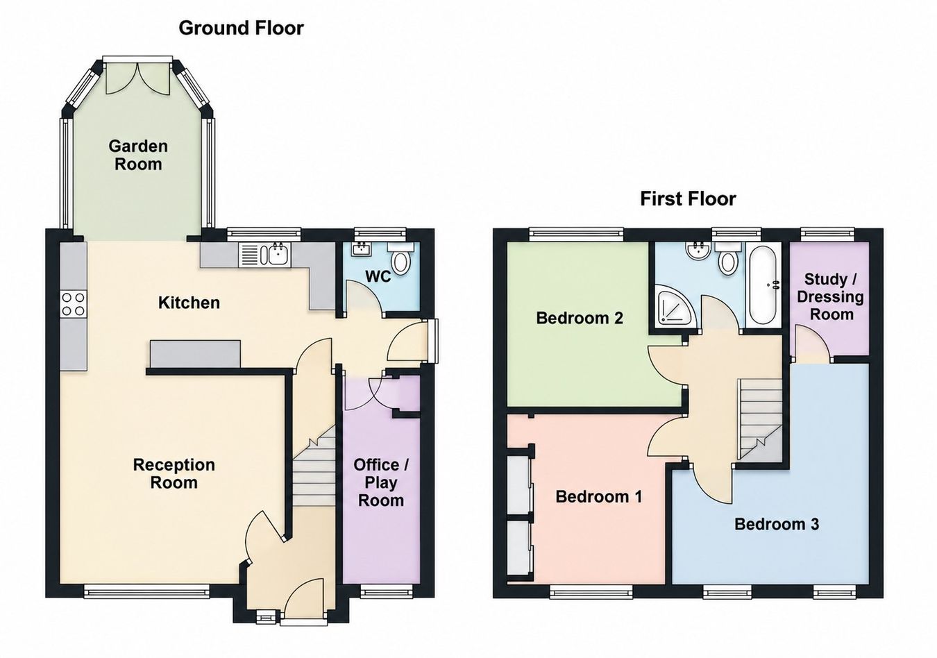 Carrwood Hey, Bury floorplan
