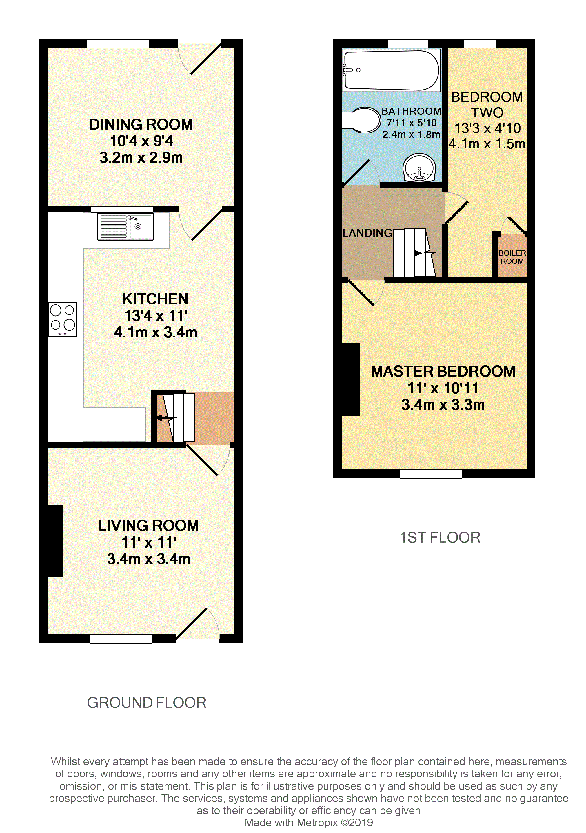 2 Bedrooms  to rent in Gordon Road, Hailsham BN27