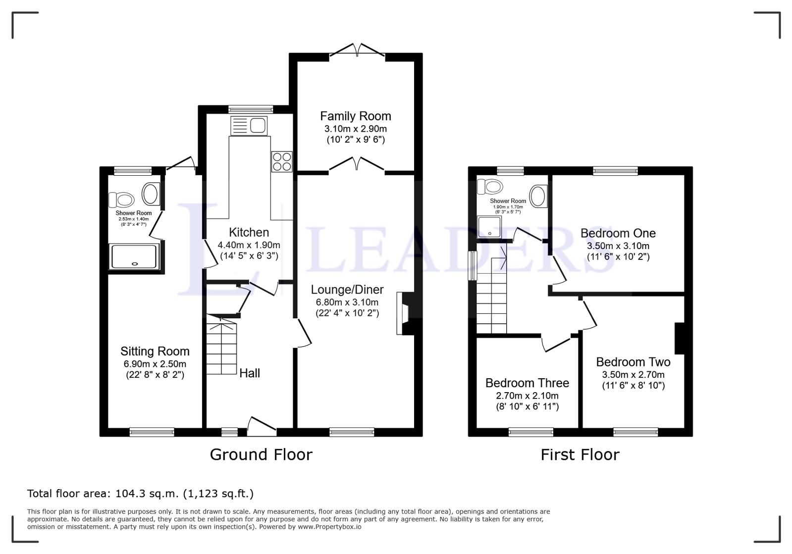 5, Chantry Road, Bedford floorplan