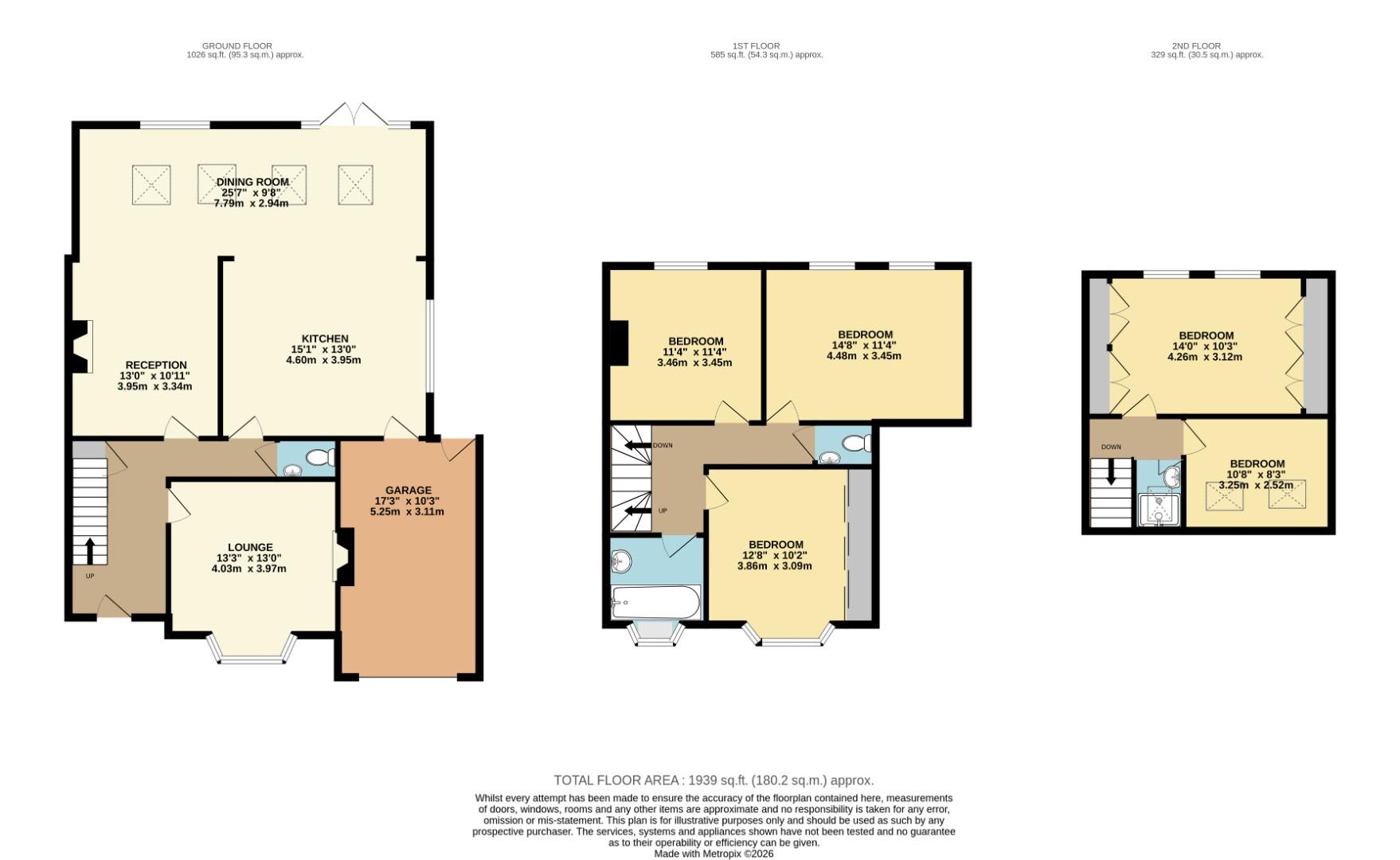 12, First Avenue, Dunstable floorplan