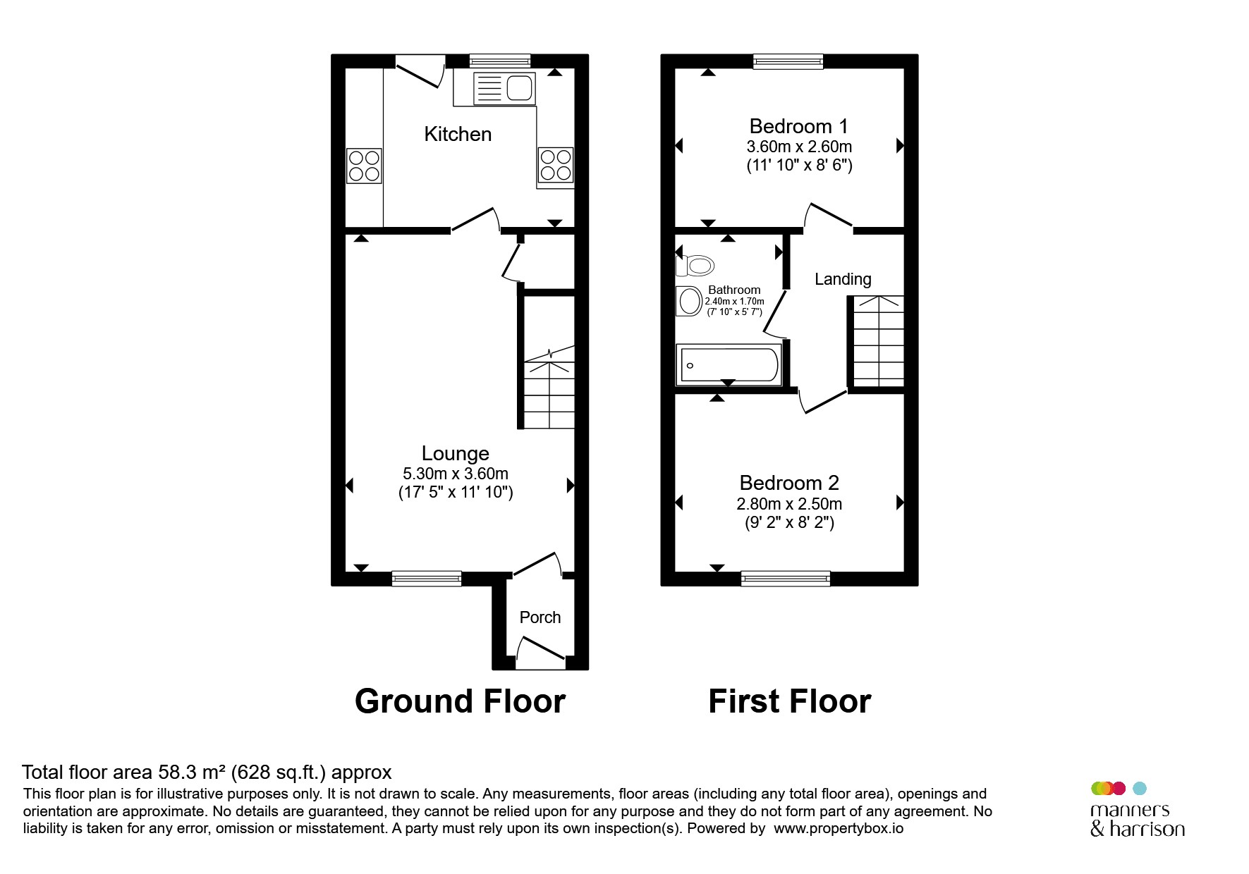 142, Wallington Road, Billingham floorplan