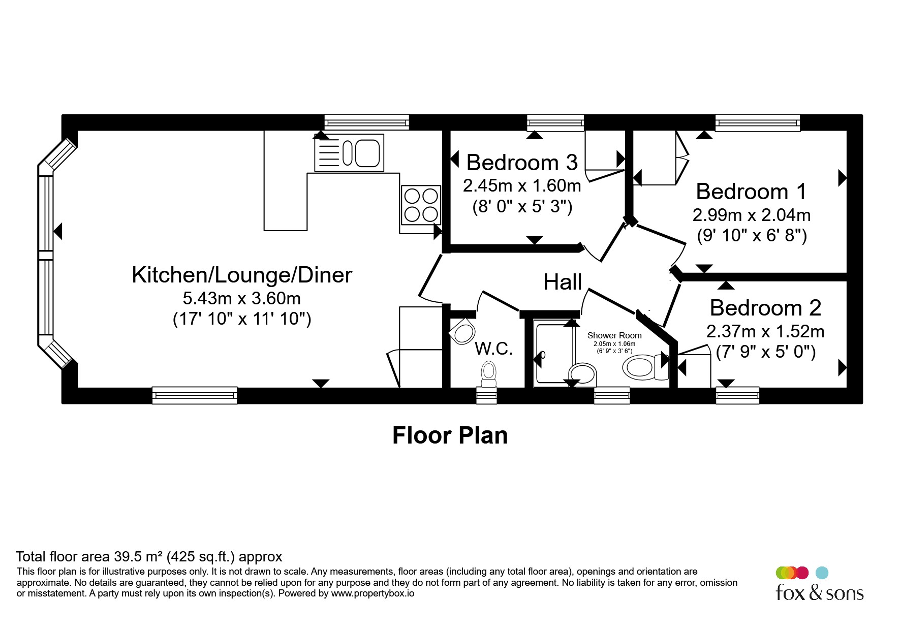 121, Woodling Cresent, Sandyballs, Fordingbridge floorplan