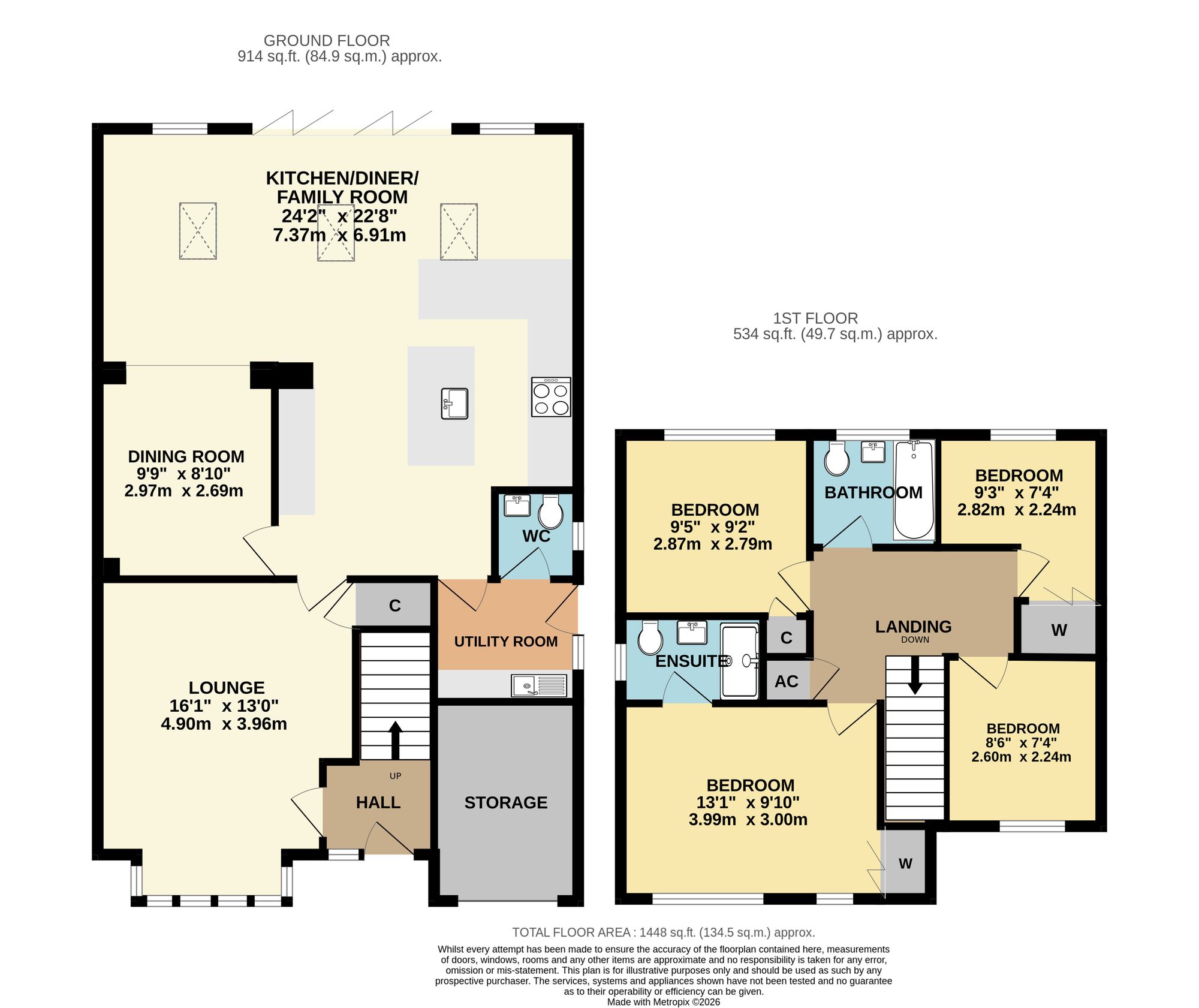 7 Cirrus Gardens, Southampton floorplan