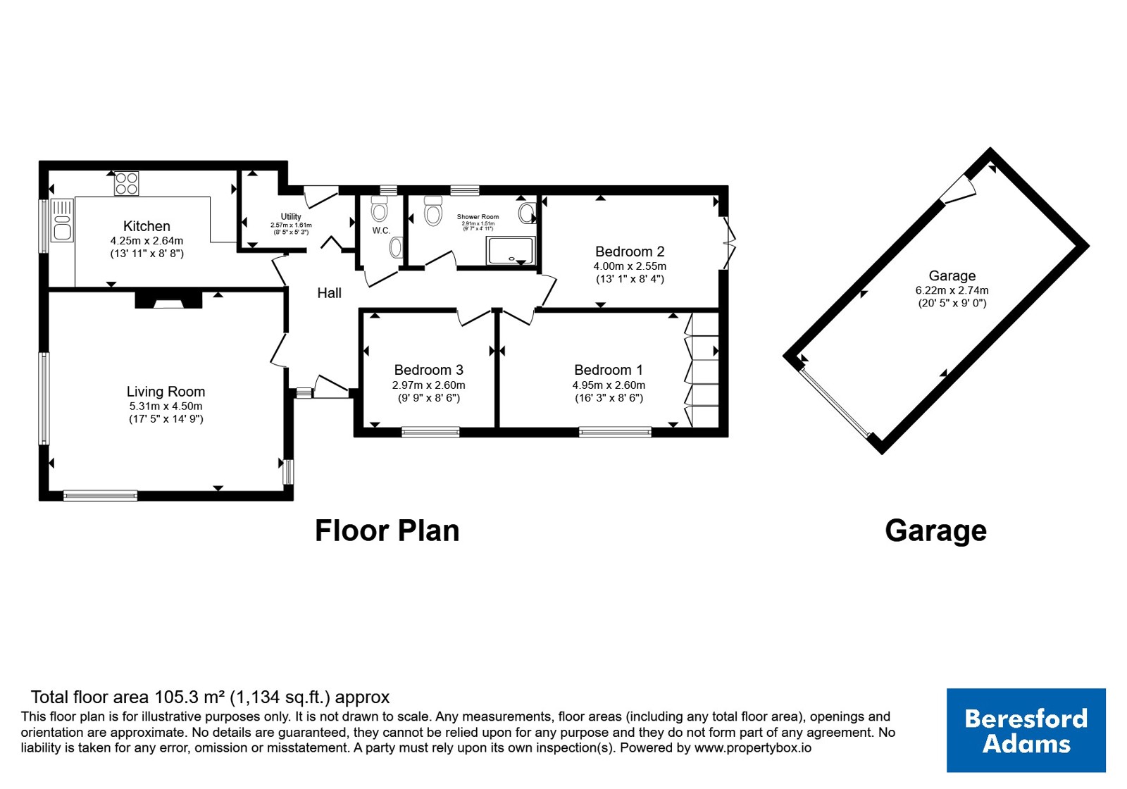3, Cysgod Y Bryn, Llanbedrog floorplan