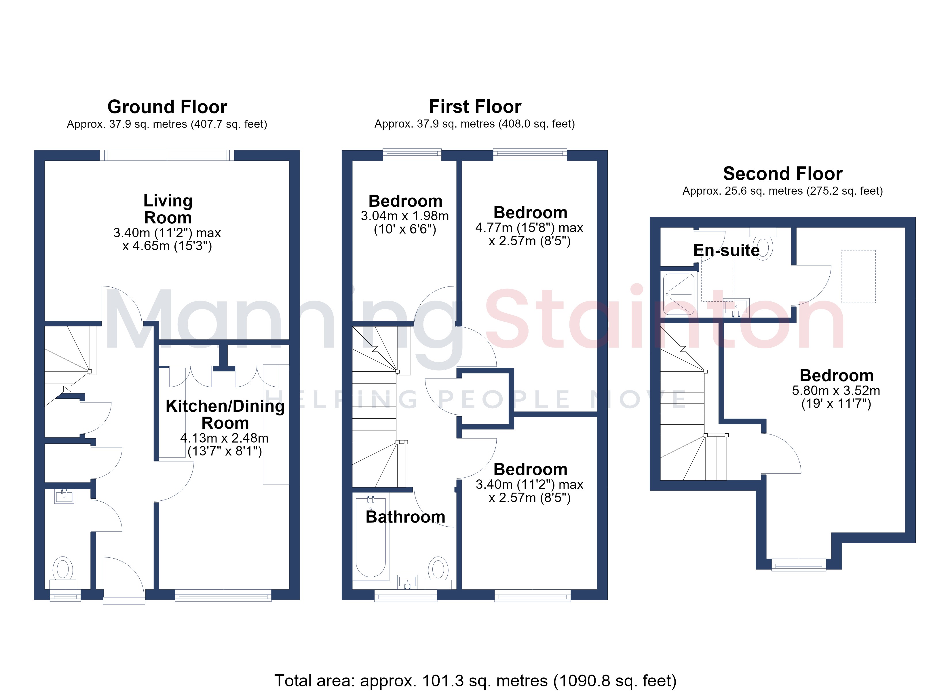 Riverside View, Leeds floorplan