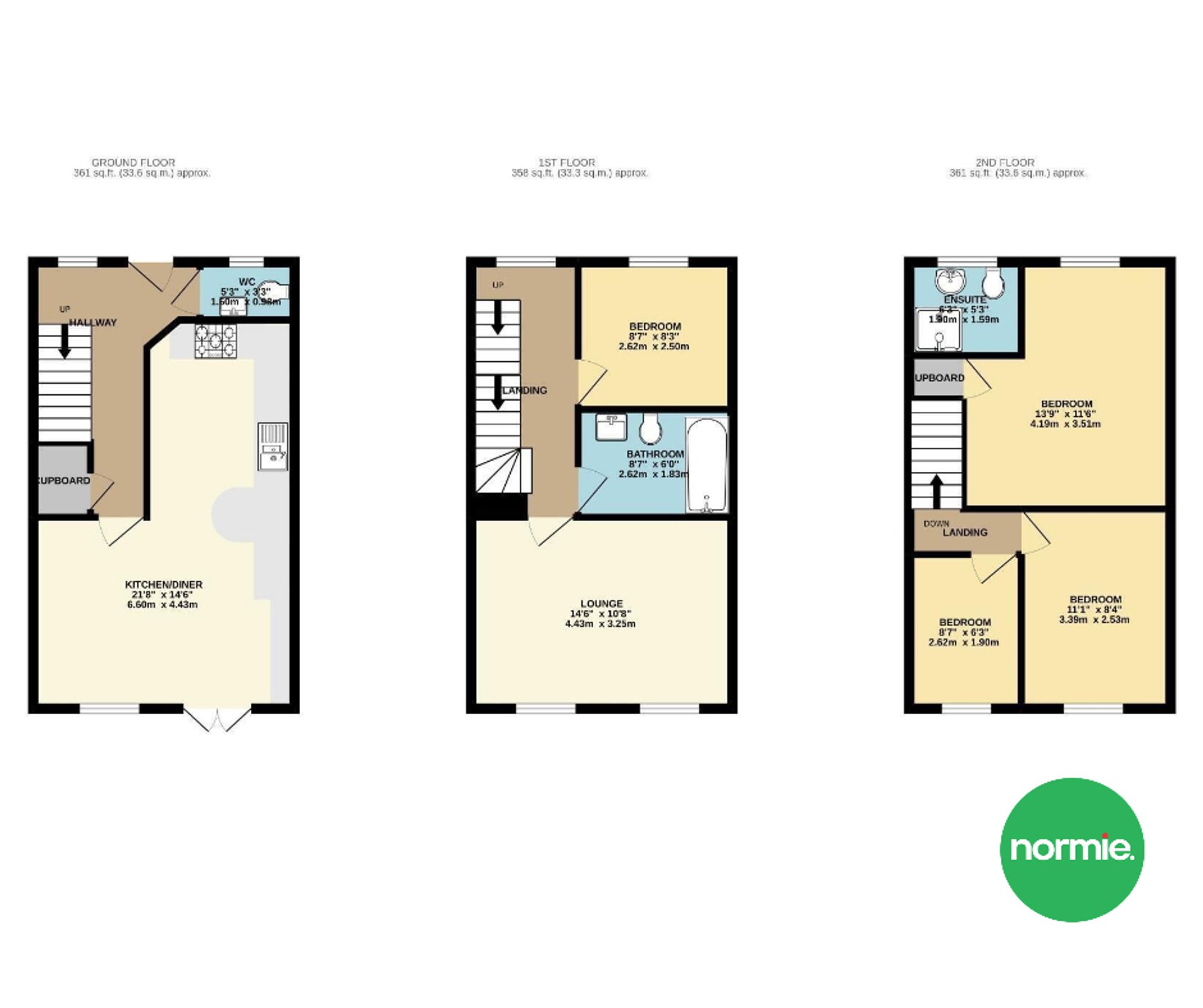 21 Kingsdale Close, Bury floorplan