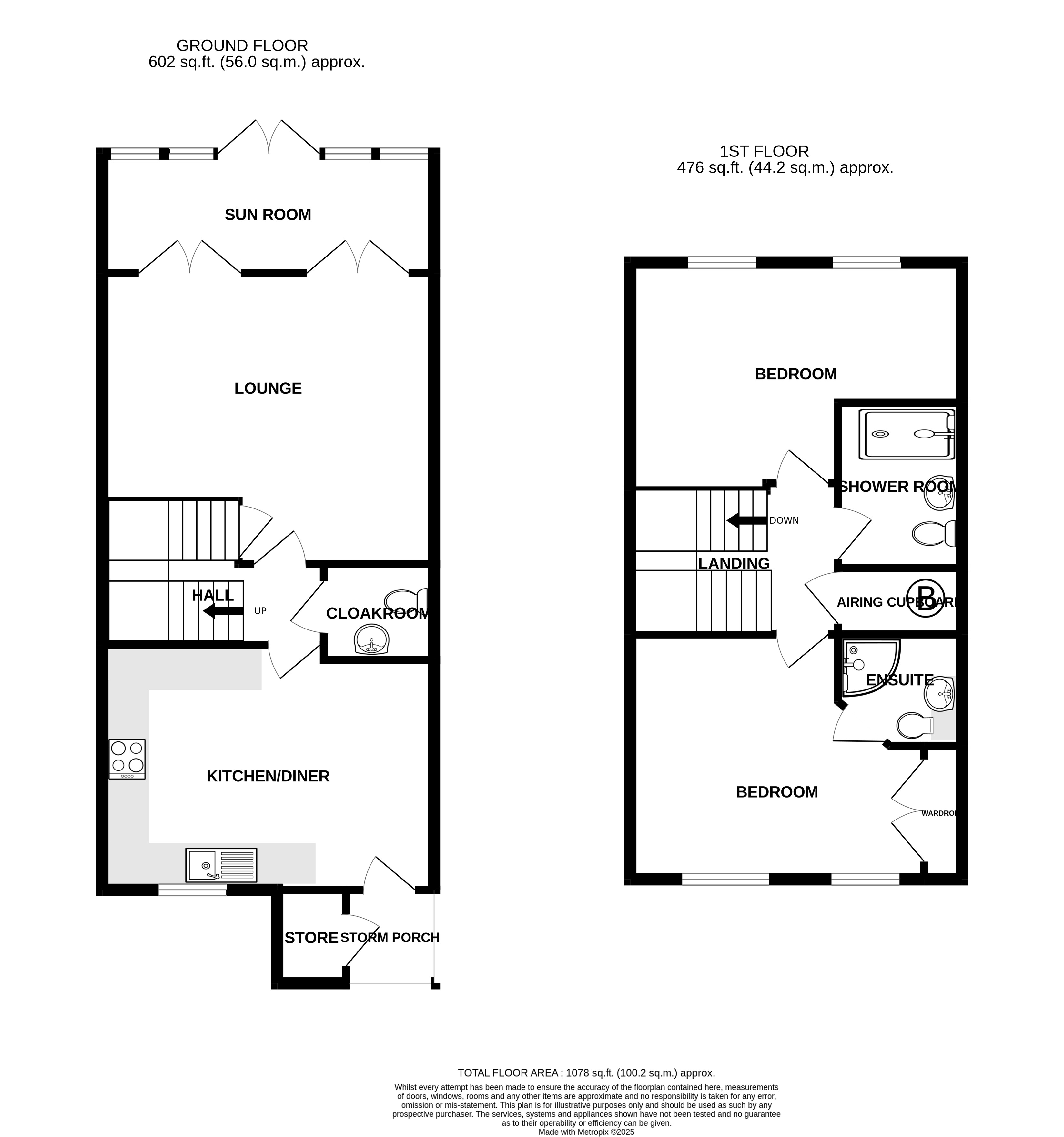 5, Old Brew House Court, Eye floorplan