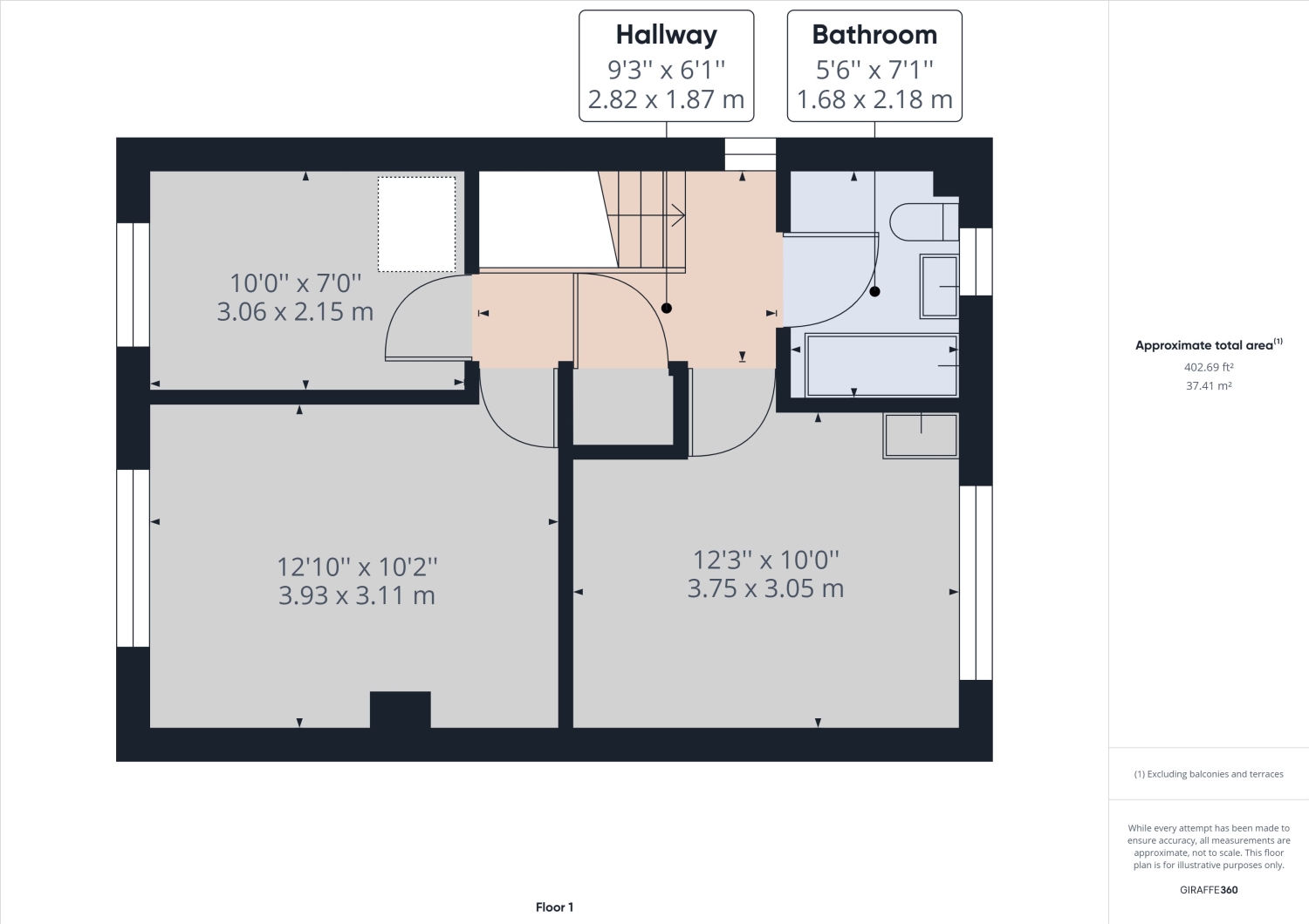 Foxlea, The Ridge, Stroud floorplan