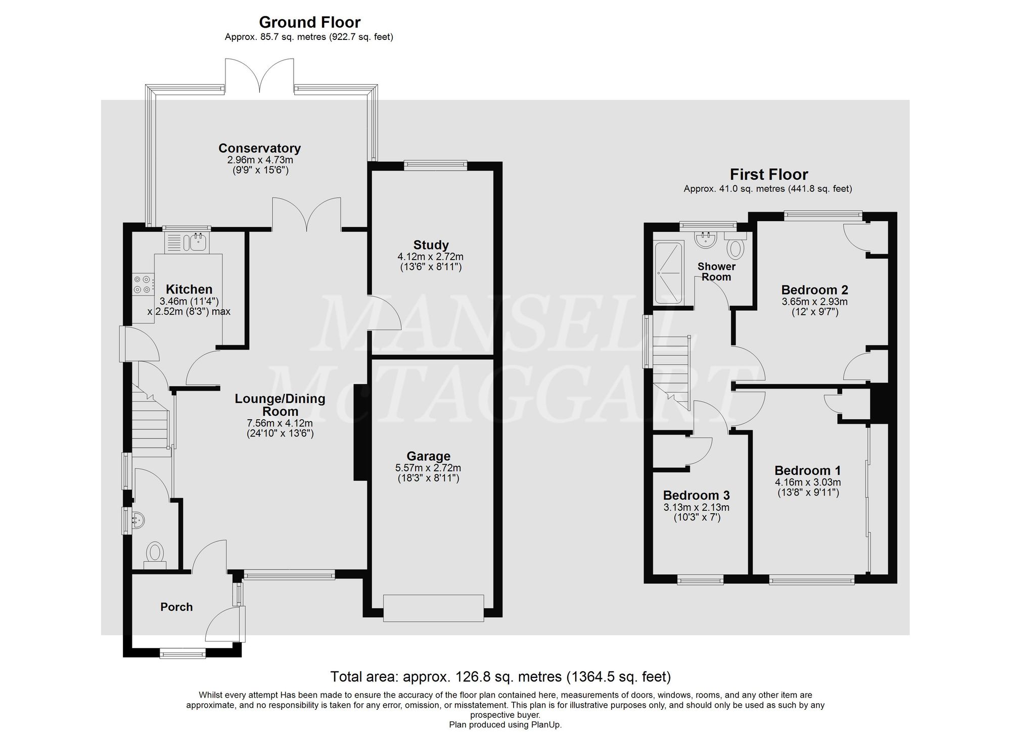 8 Beechey Close, Crawley floorplan