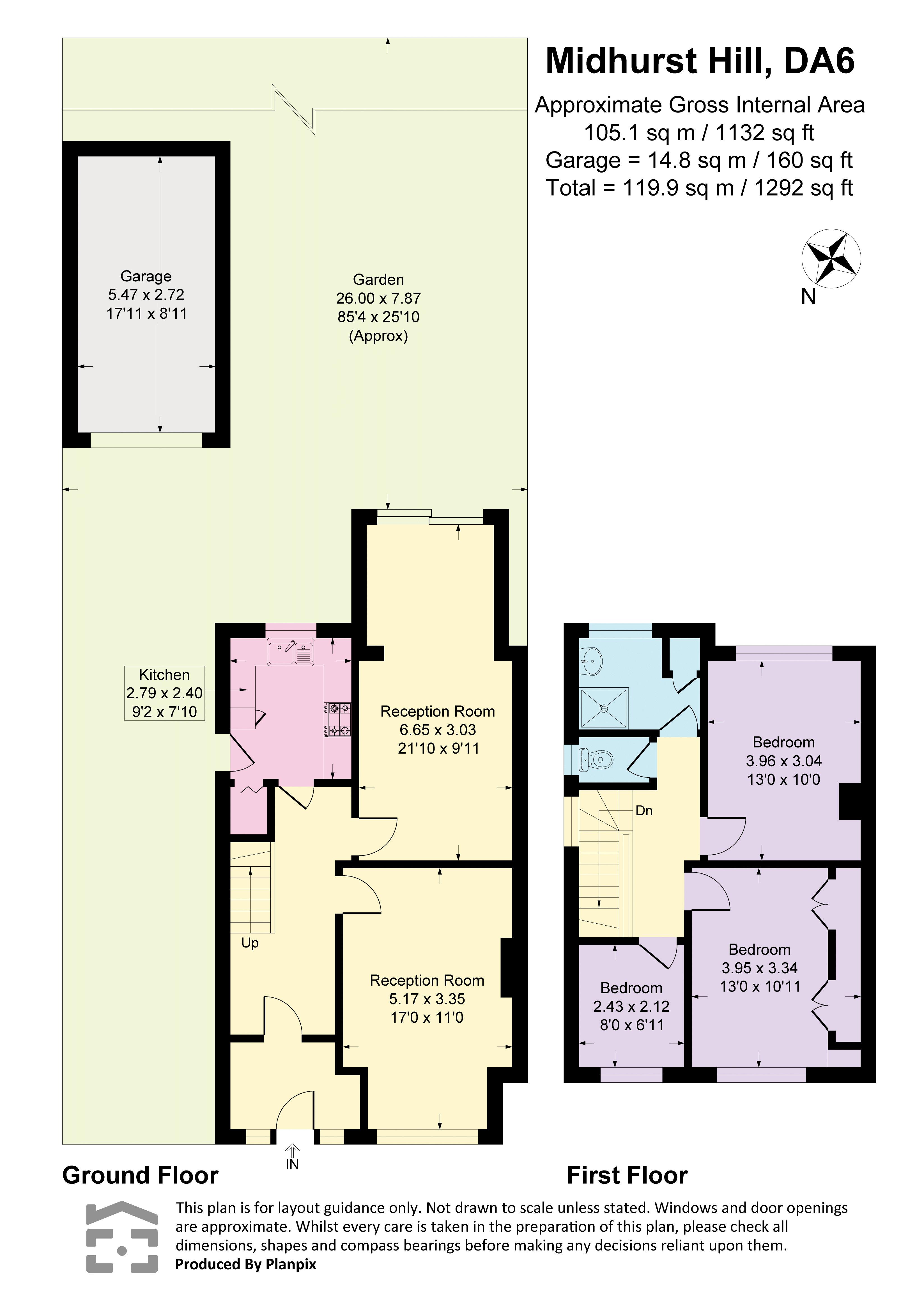 90a, Midhurst Hill, Bexleyheath floorplan