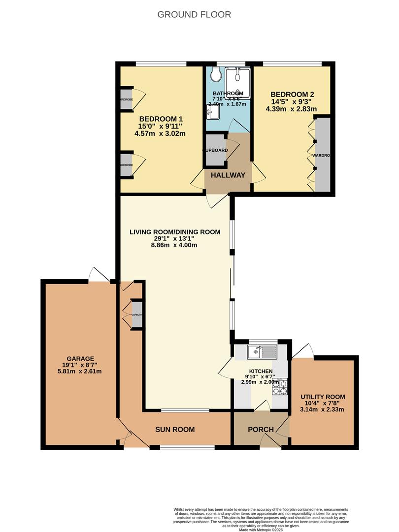 13, Grenville Road, Pevensey floorplan