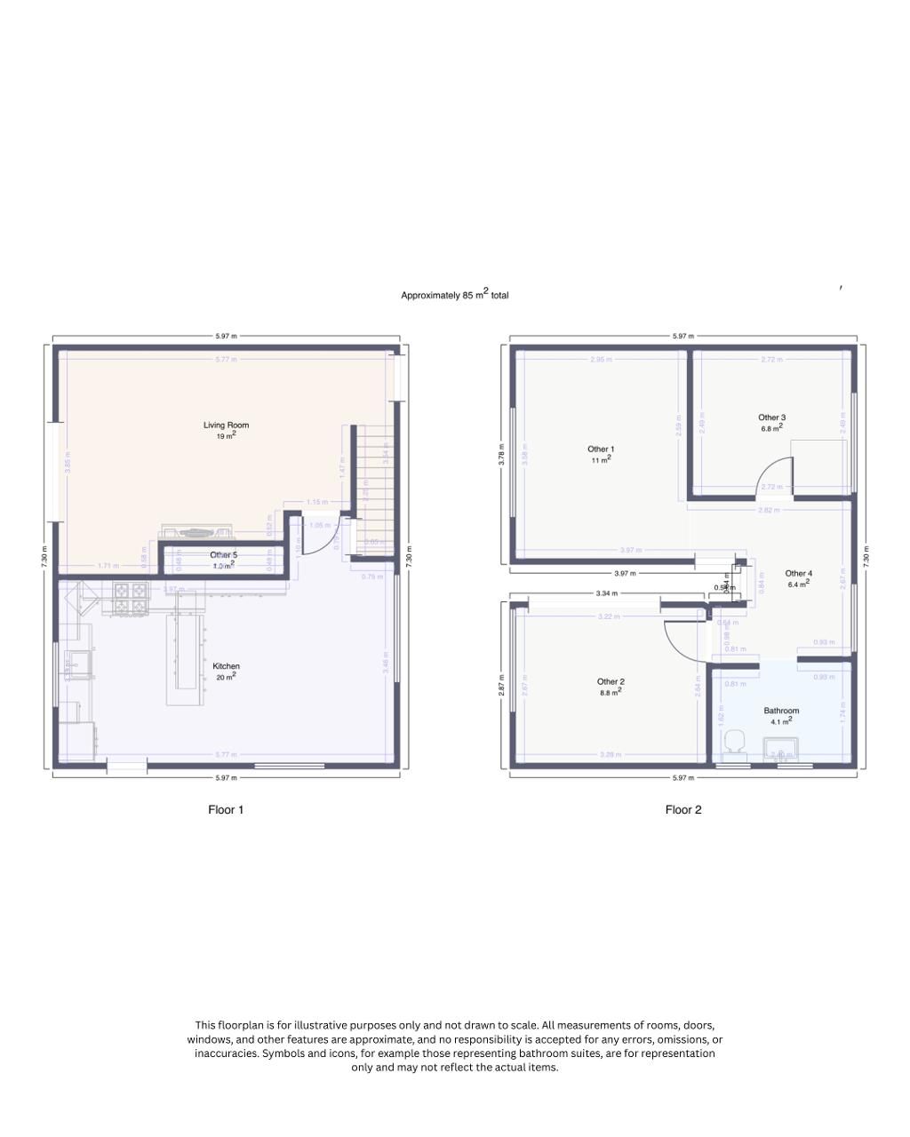 8, Bron Haul, Aberdare floorplan