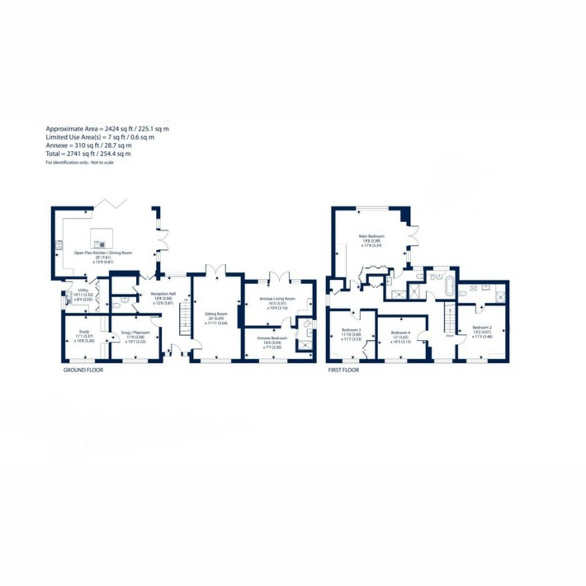 Stivichal, The Close, Bourne End floorplan