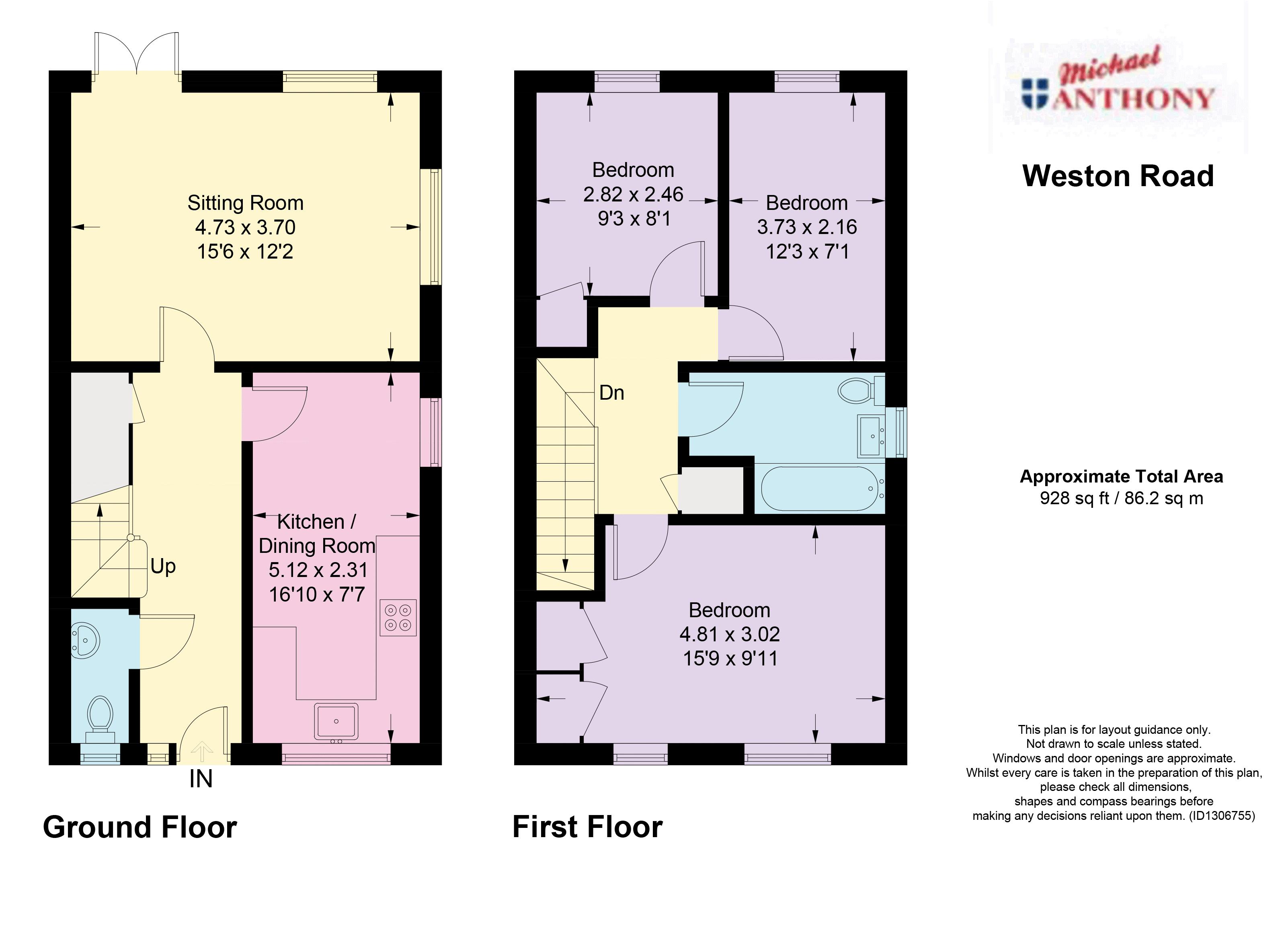 53A, Weston Road, Aylesbury floorplan