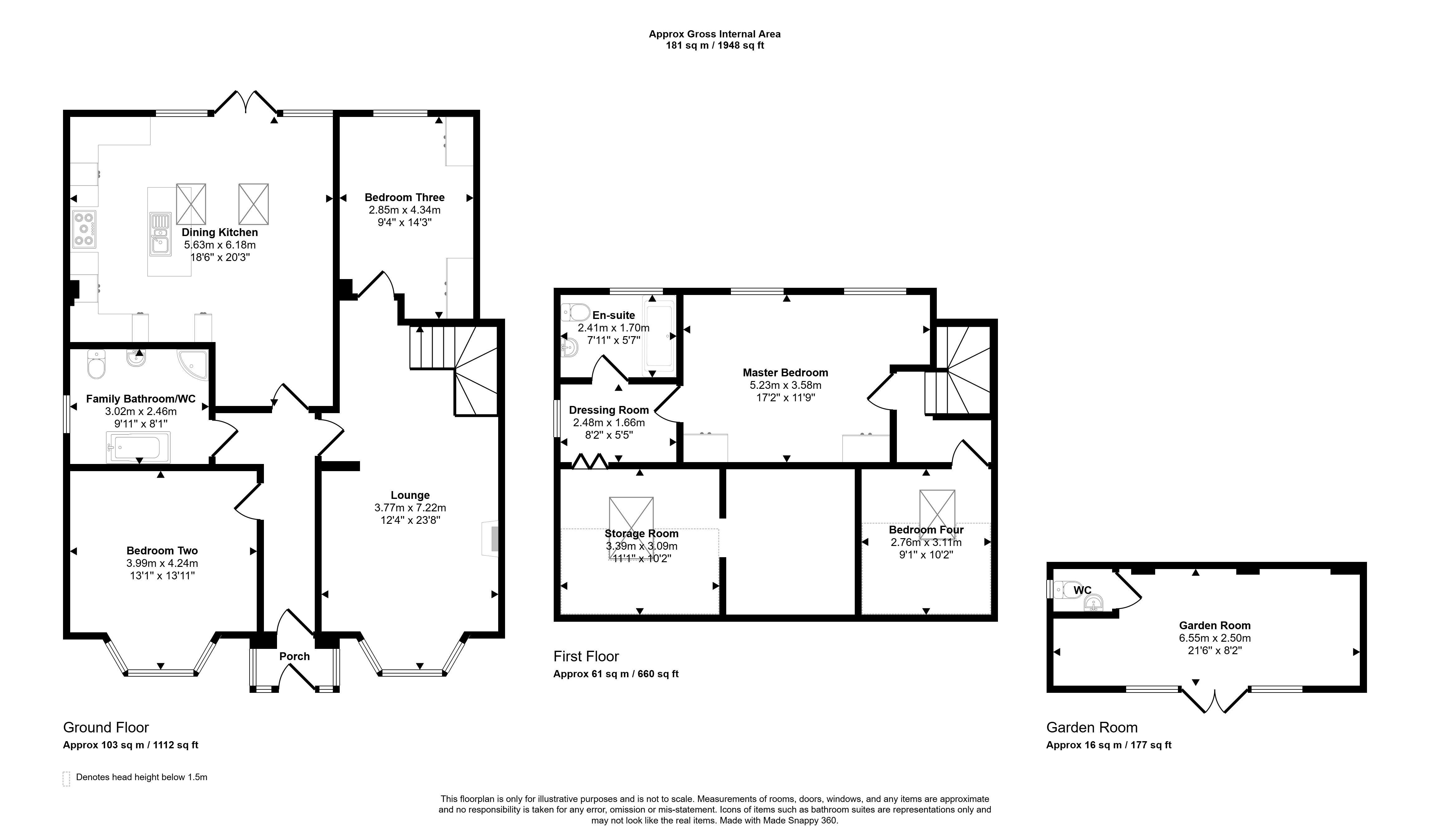 36, Rowantree Road, Newcastle upon Tyne floorplan
