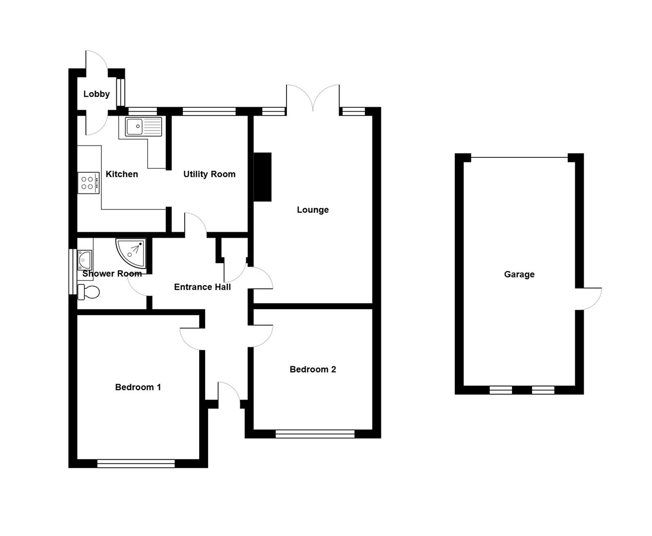 7a, Drummond Road, Swanage floorplan