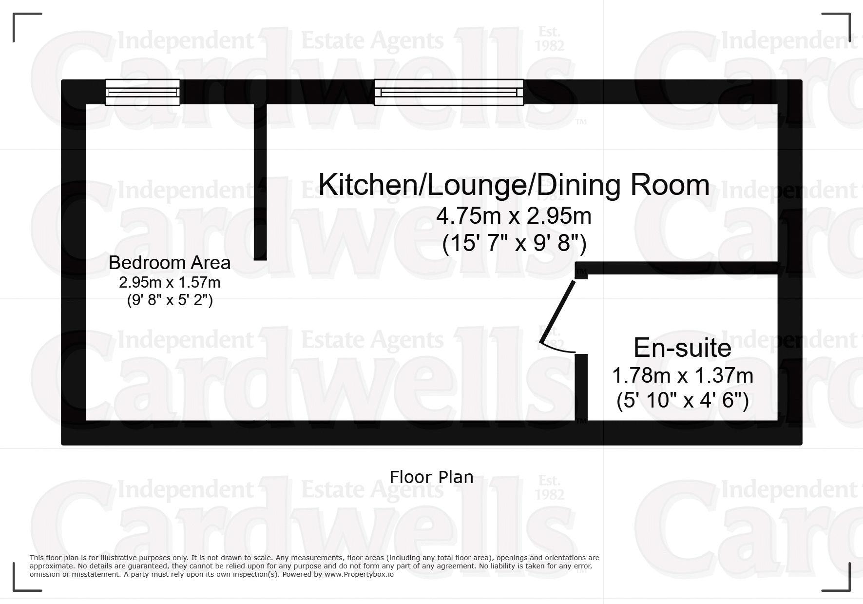 Flat 5, 12, Vernon Street, Bolton floorplan