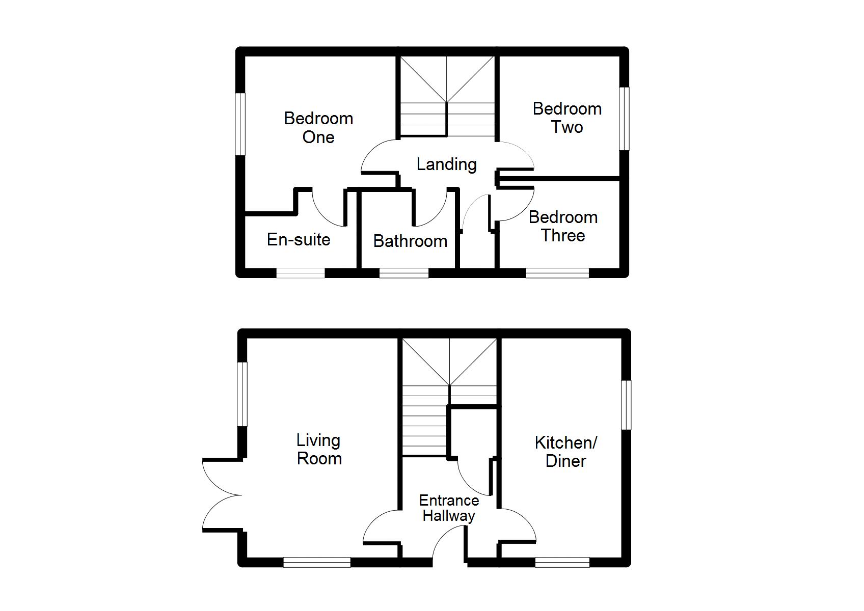 3 Bedrooms Semi-detached house to rent in Stryd Y Wennol, Ruthin LL15