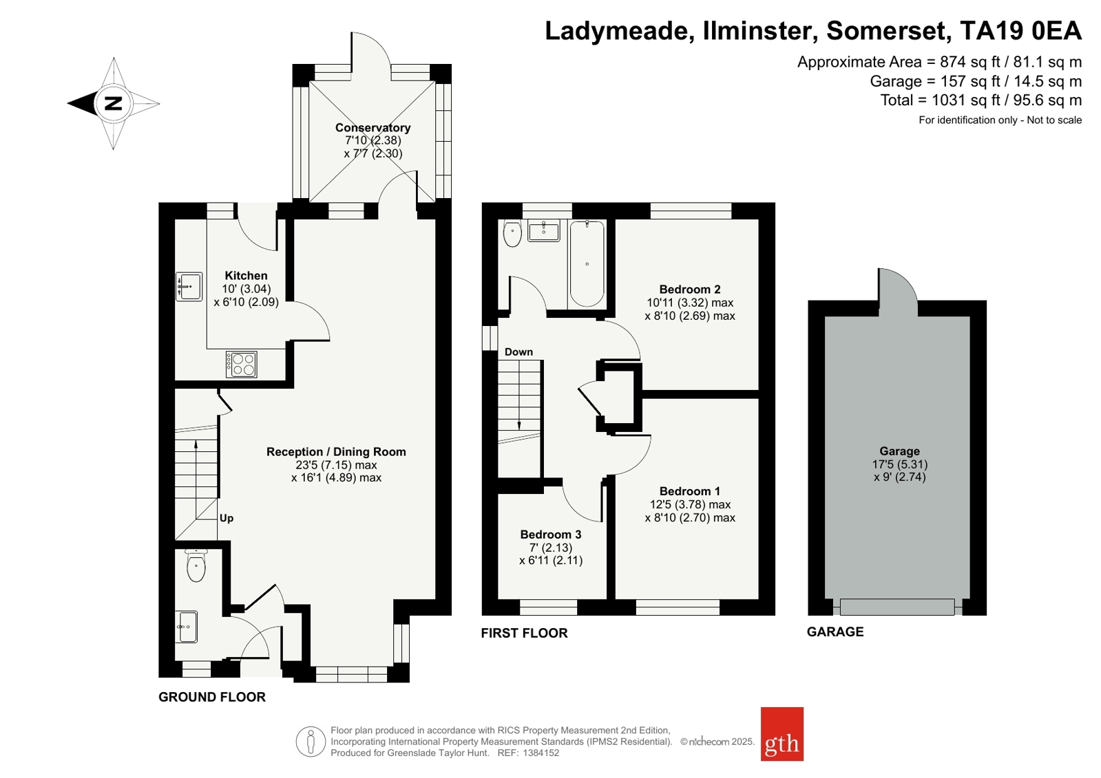 59, Ladymeade, Somerset floorplan