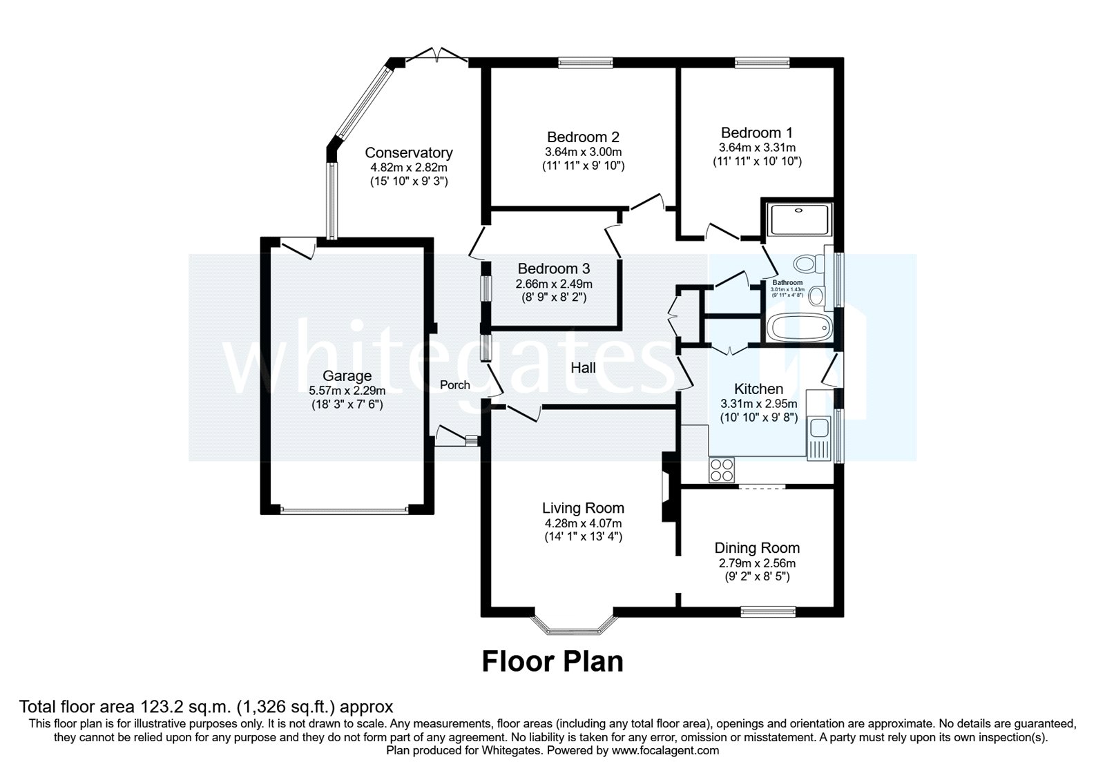 16, Penlington Court, Cheshire floorplan