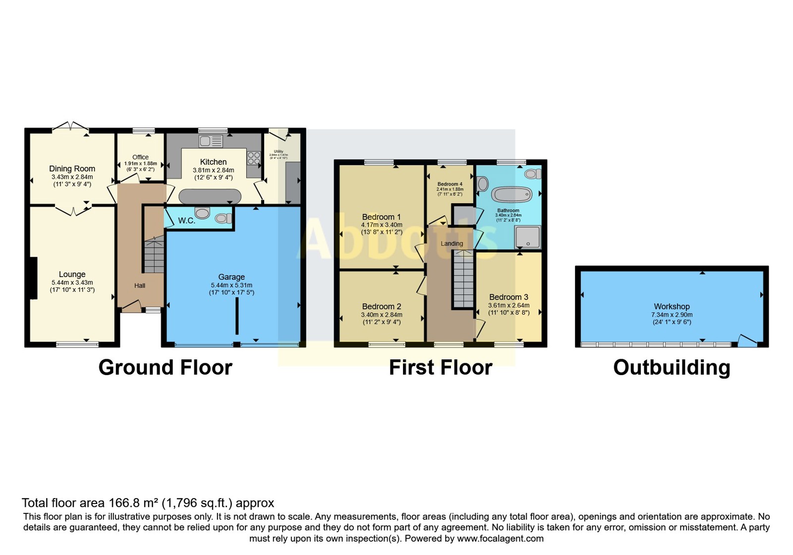 17, Elm Road, Cambridgeshire floorplan