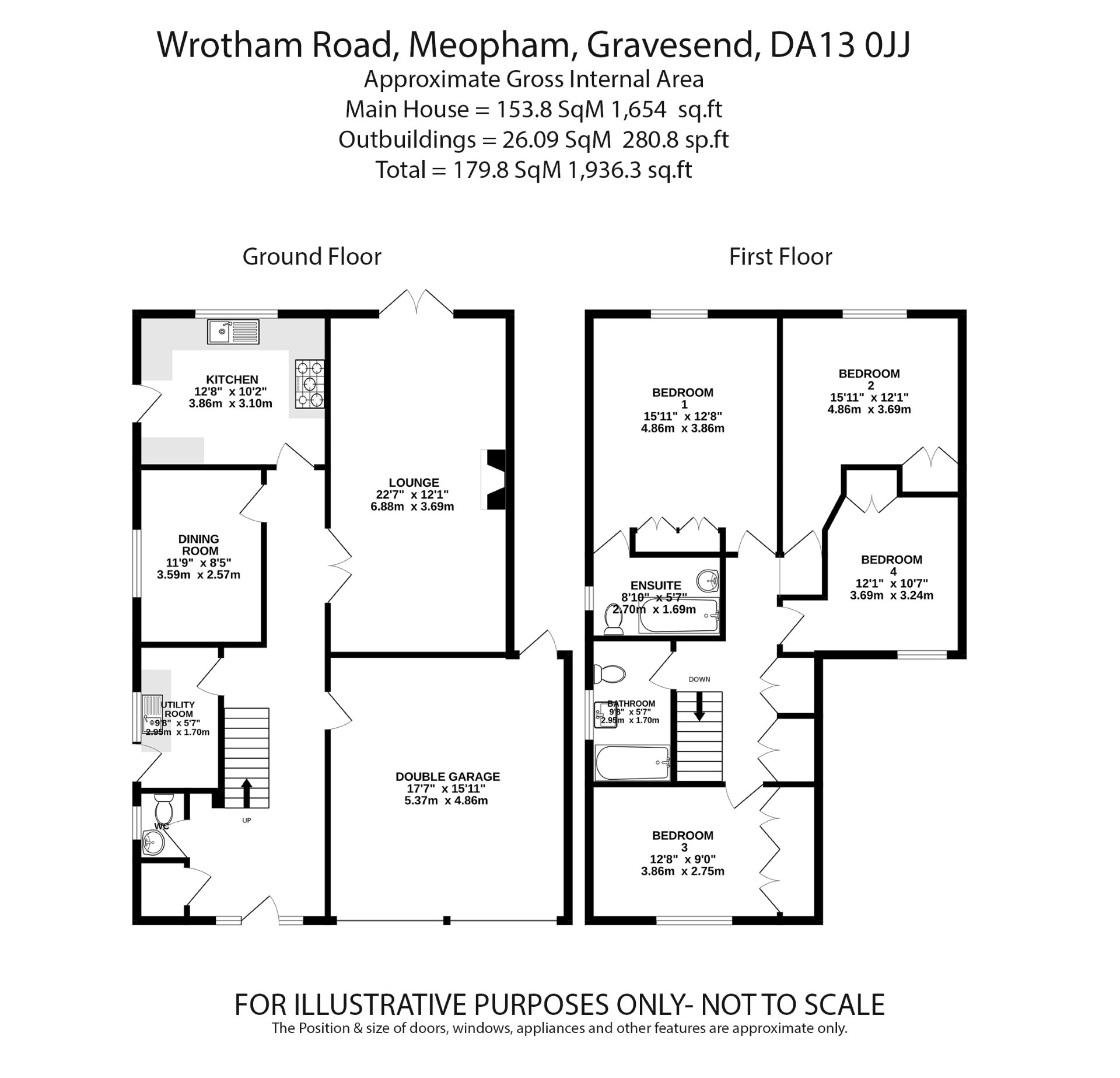 Earrach, Wrotham Road, Gravesend floorplan
