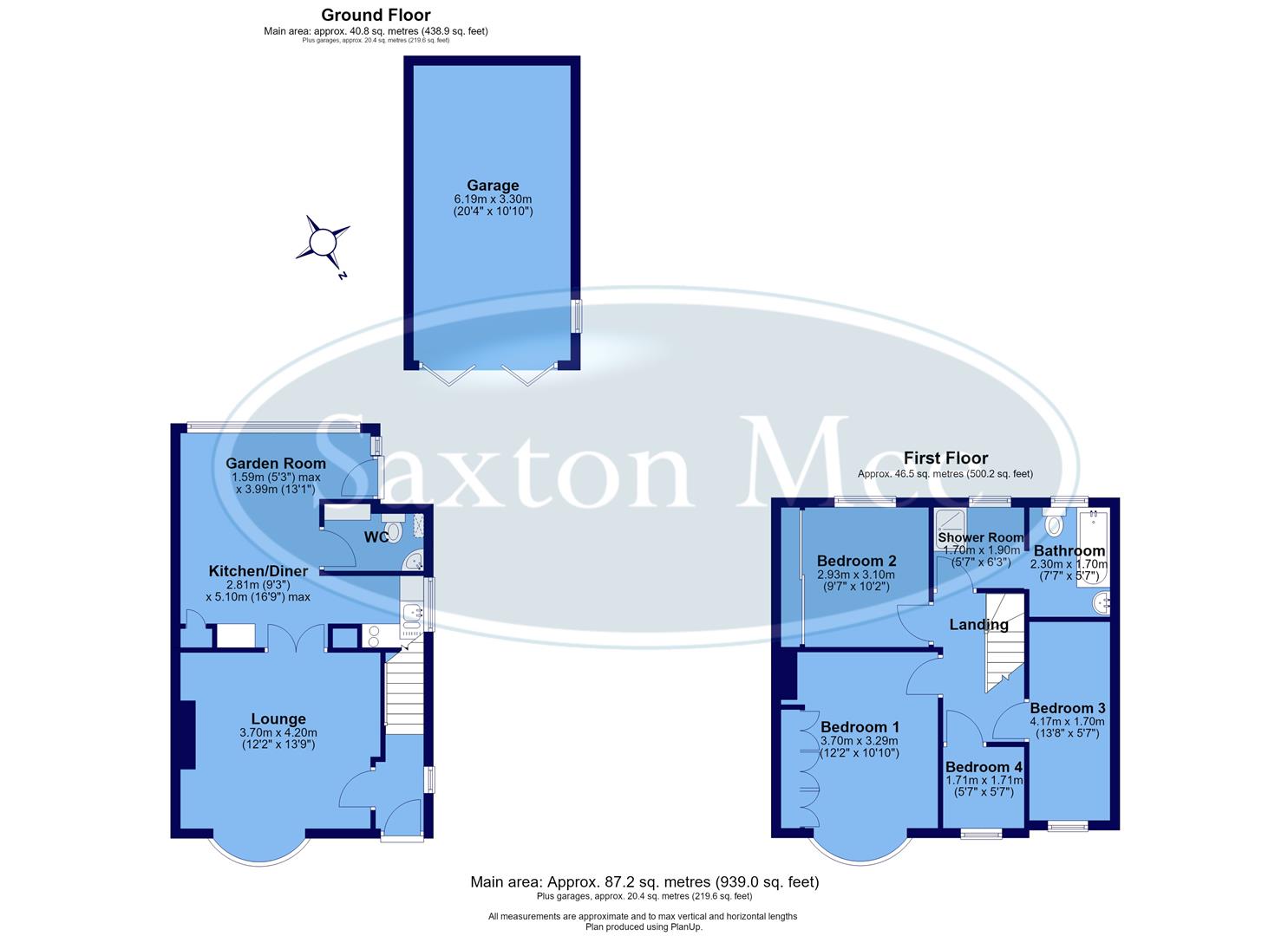 37, Hereward Road, Sheffield floorplan